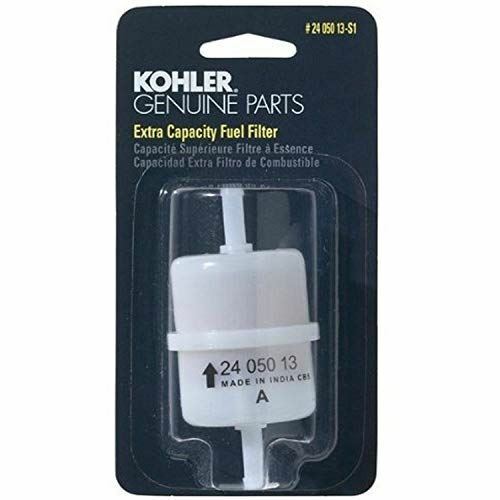 KOHLER 24 050 13-S1 Engine Fuel Filter 15 Micron With 1/4-Inch Inside Diameter