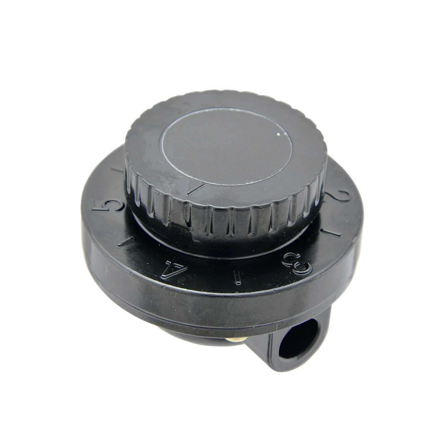 Universal Inline Black Low Pressure Adjustable Fuel Pressure Regulator 1-6 PSI