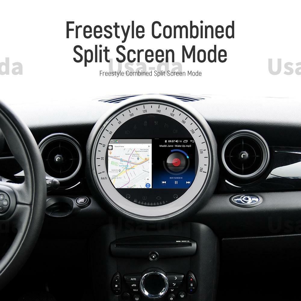 For Mini Cooper 2006-2013 Car GPS Navigation Android Radio Stereo Head Unit4+64G