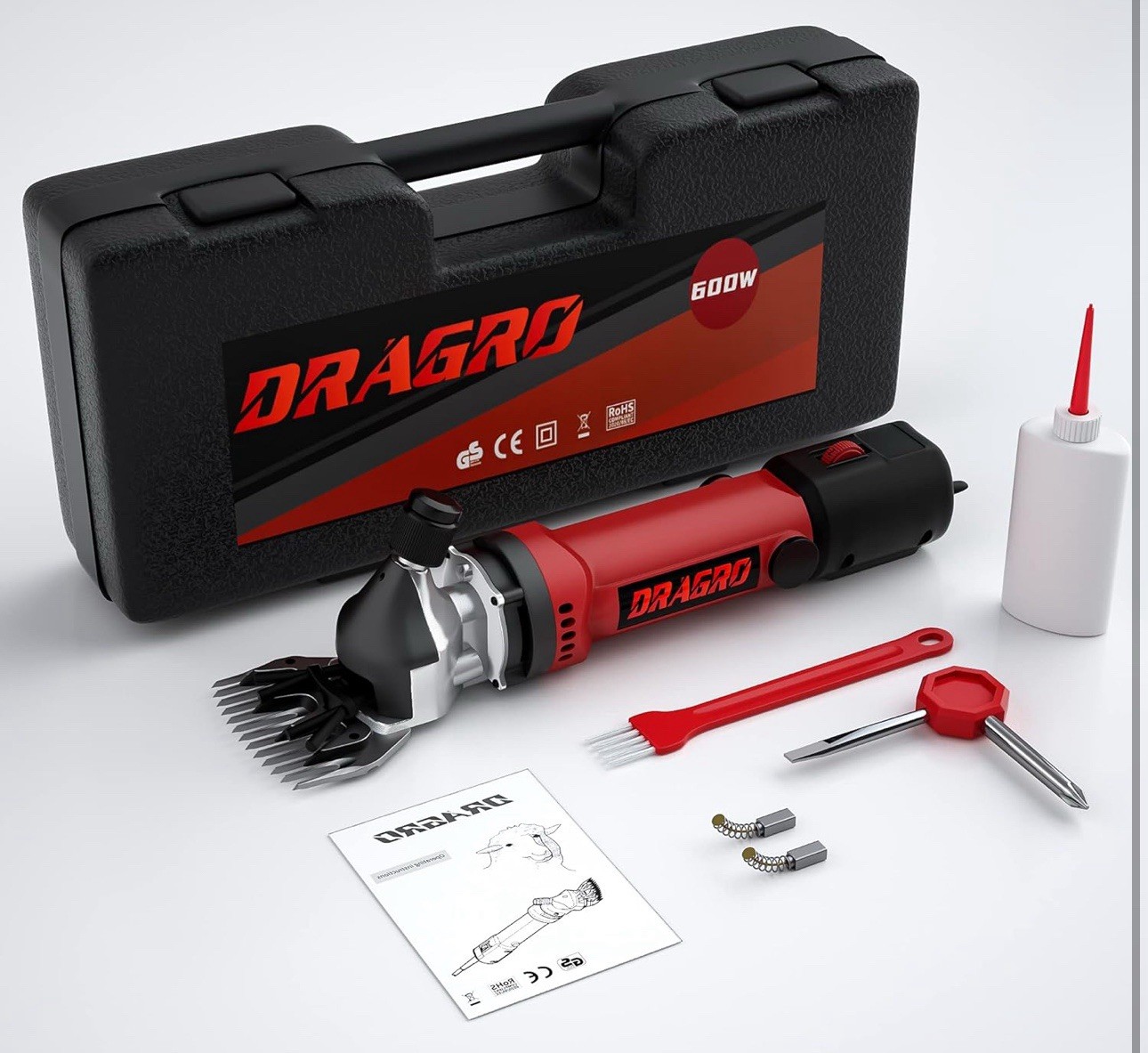 Sheep Clippers 600W, Professional Animal Shearing Machine, Farm Livestock