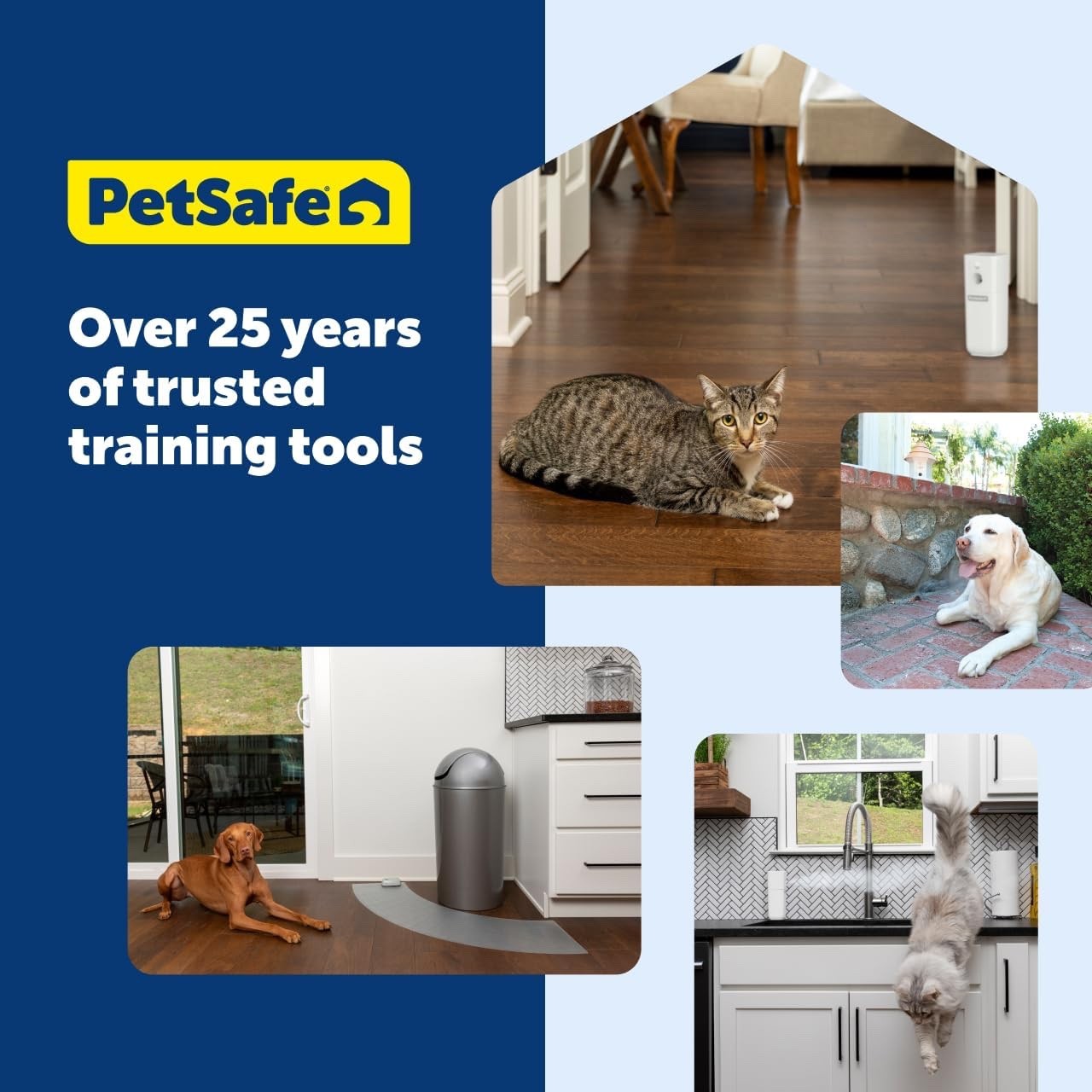 PetSafe SSSCAT Motion Activated Spray Deterrent for Cats & Dogs- 2025 New Design