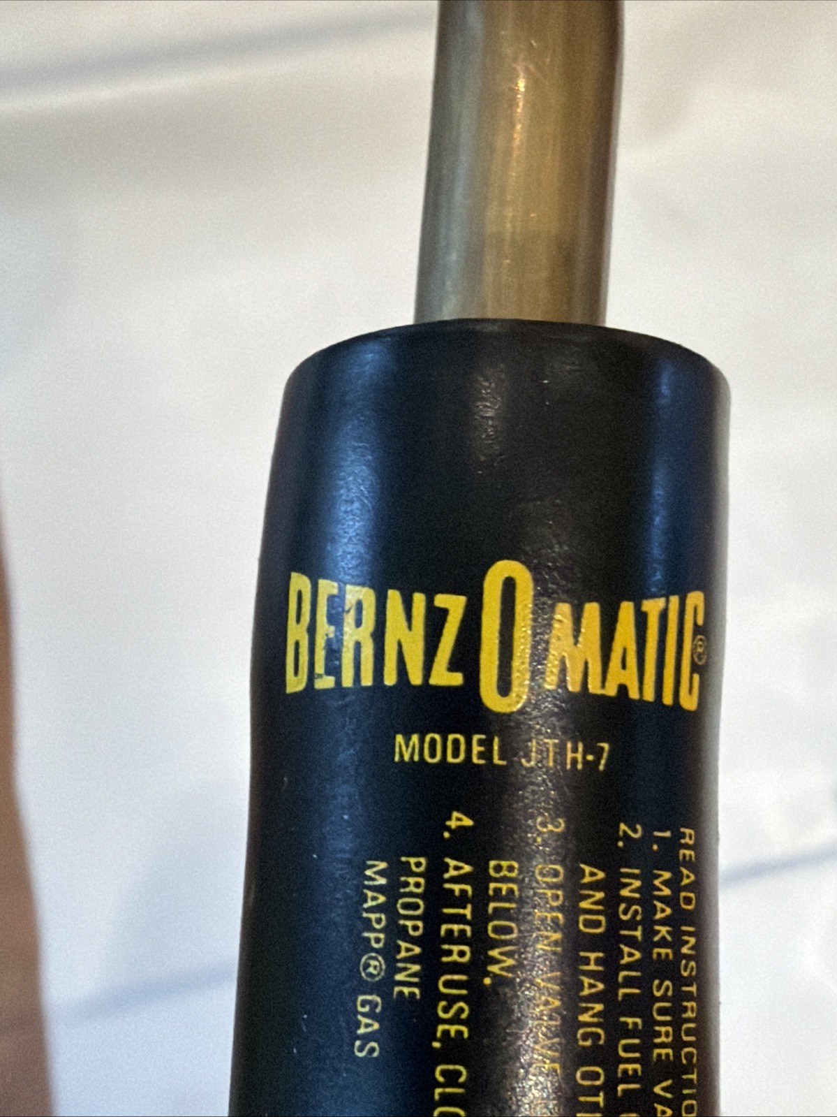 Bernzomatic JTH-7 Propane Torch With Hose Adjustable Flame Heavy Duty Torch Head
