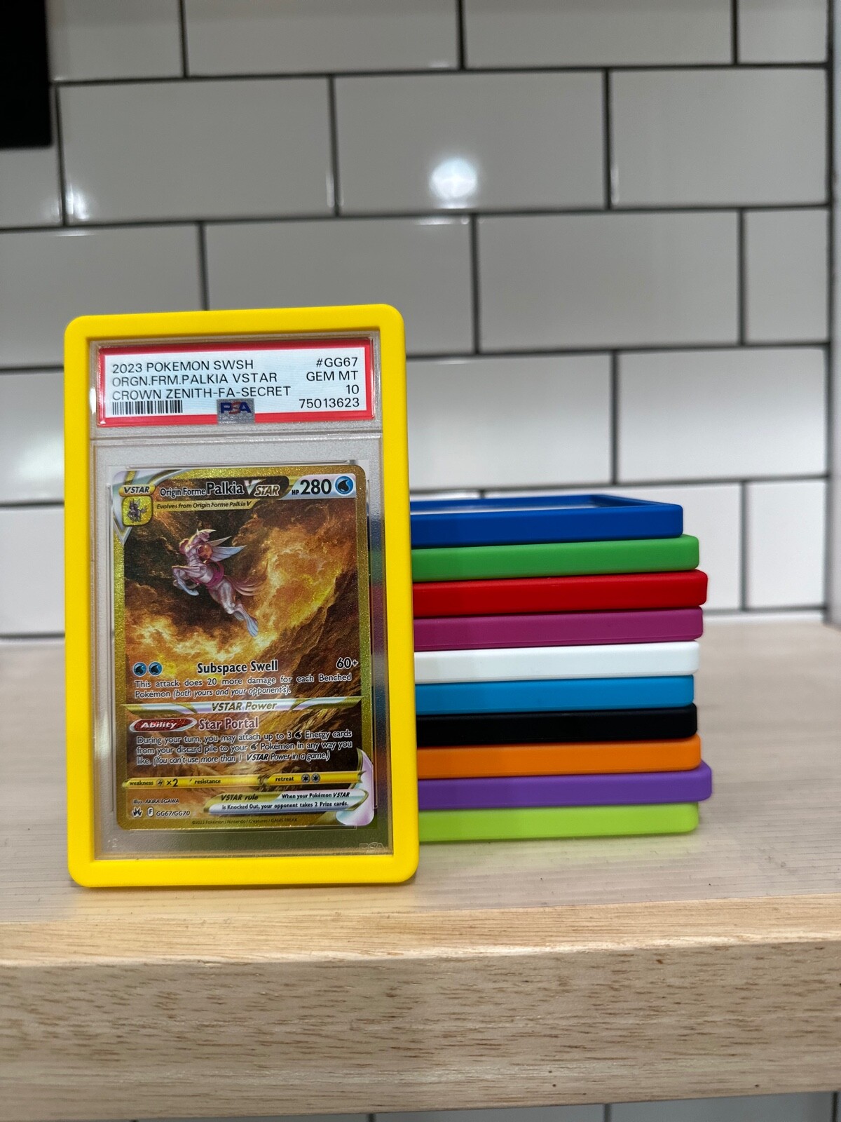 PSA Graded Card Slab Silicone Bumper Guard Protector Skin | 11 Colors | Pokemon