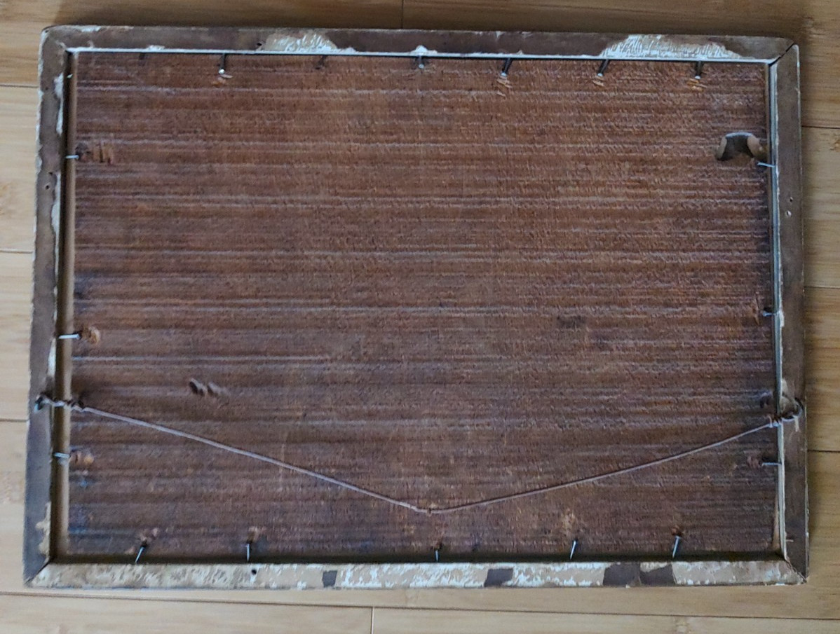 Antique Moose Hunting Picture