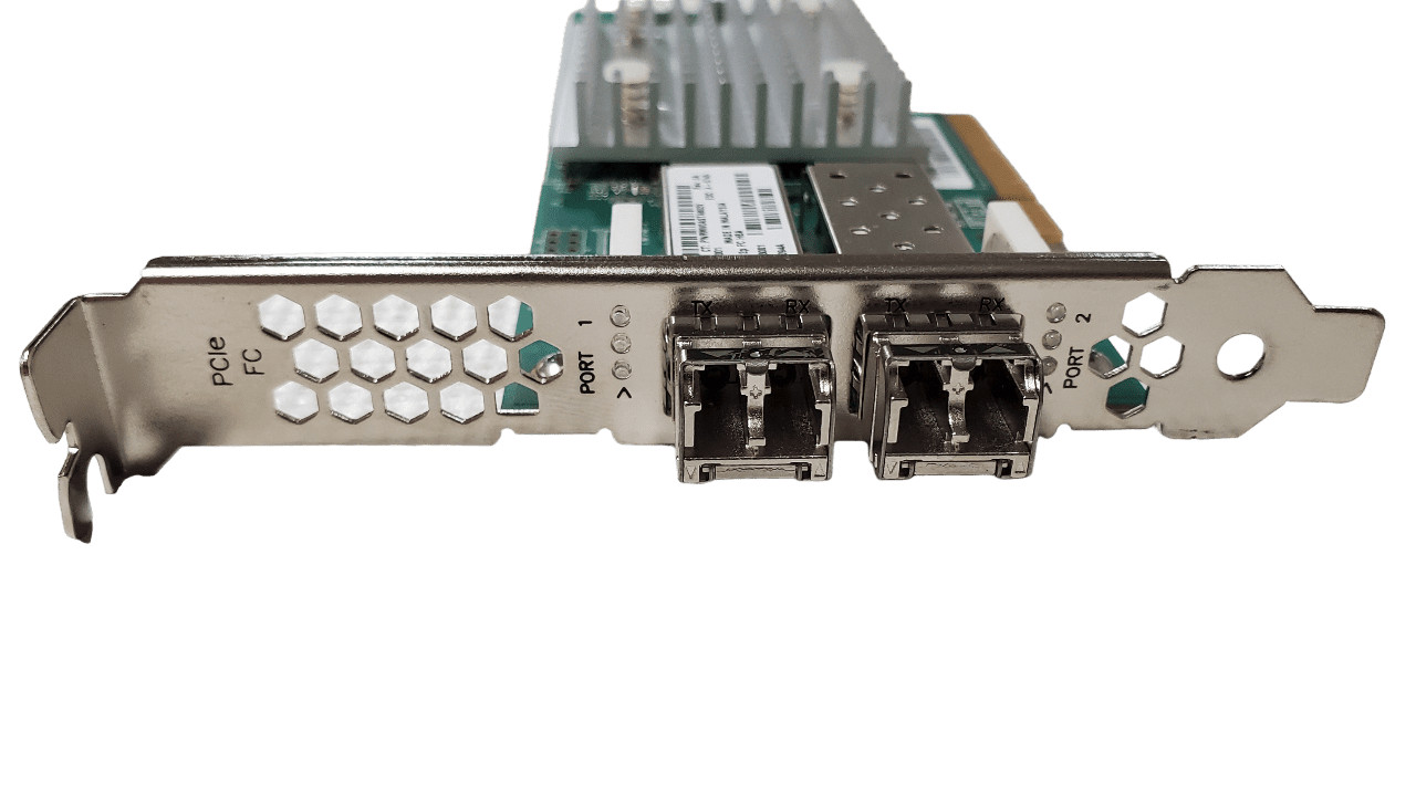 853011-001 HPE QLE2692-HP Dual Port 16Gb HBA with SFPs Full Height Bracket