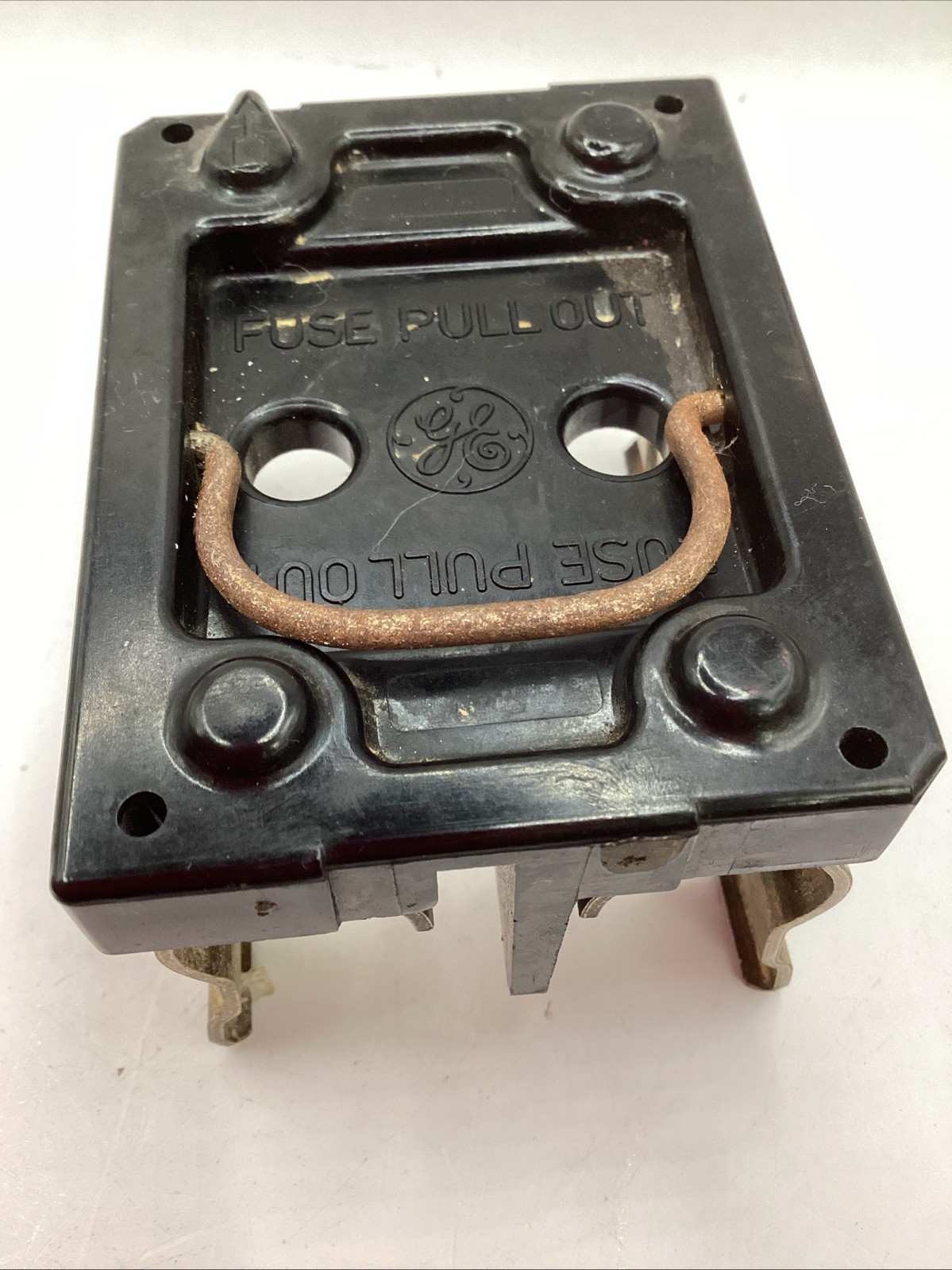 GE   PULLOUT FUSE HOLDER 455C116  60 AMP USED