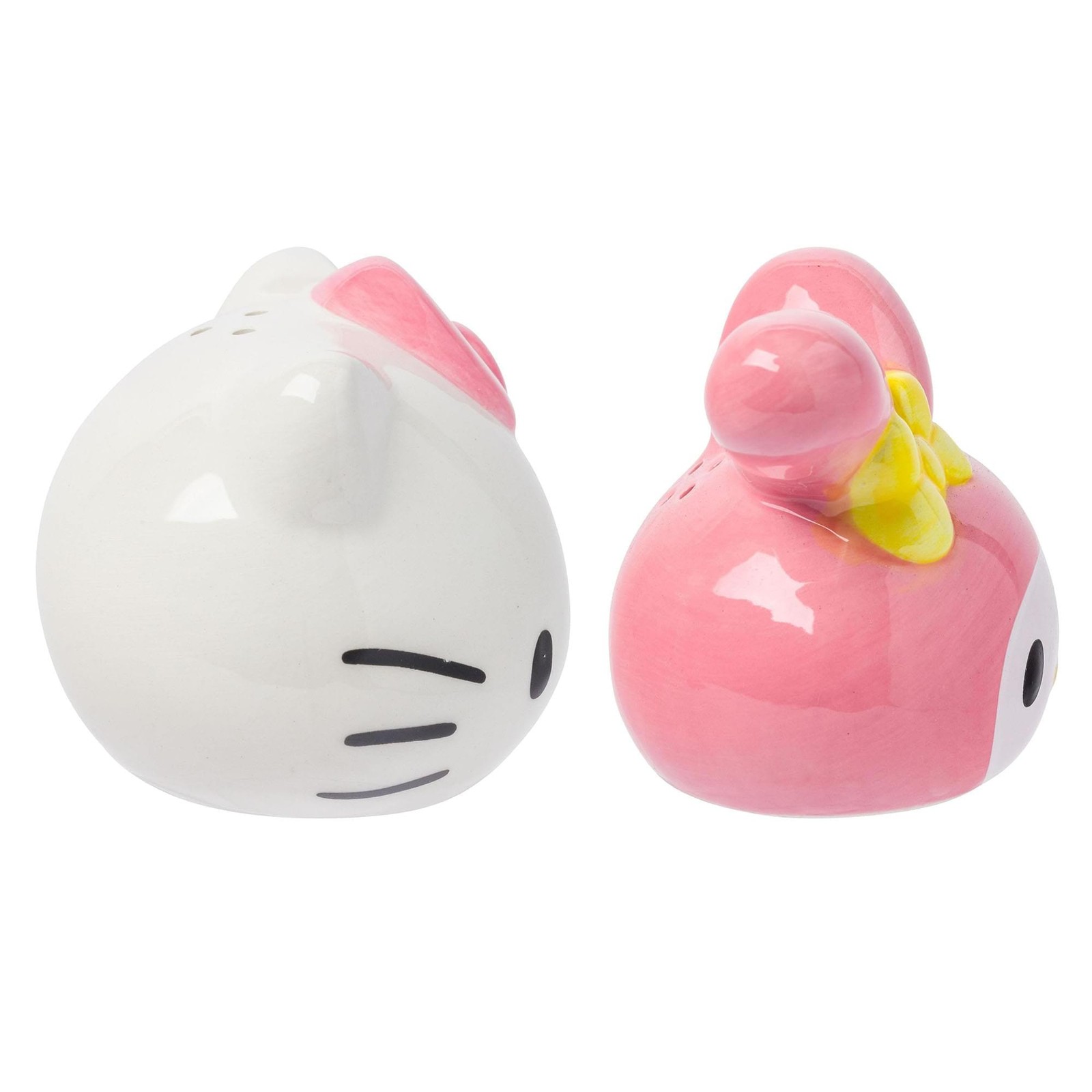 Sanrio Hello Kitty and My Melody Ceramic Salt and Pepper Shaker Set