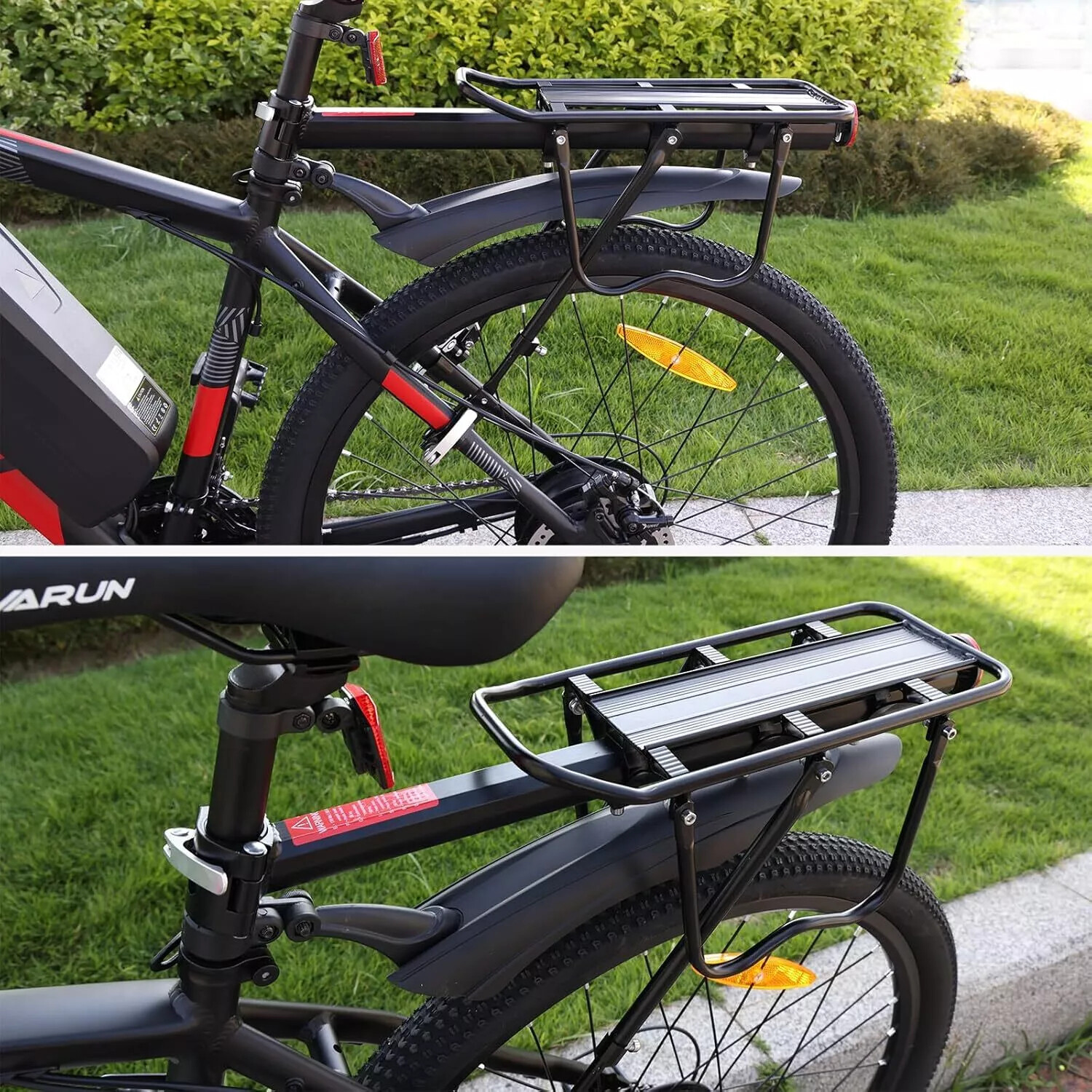 Bike Rear Carrier Rack Mountain Road Bicycle Bracket Cycle Luggage Cargo Holder