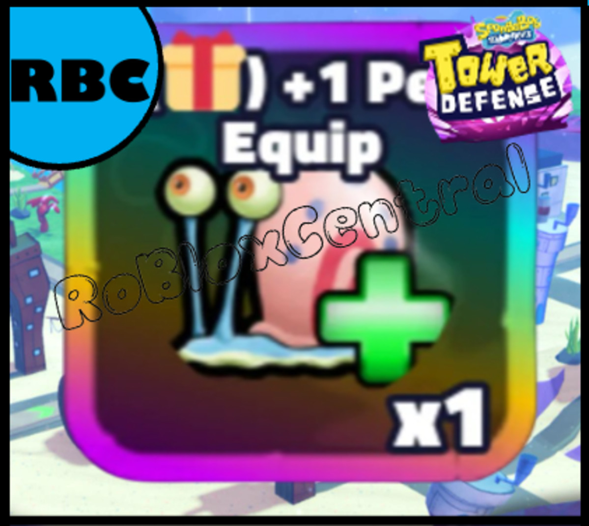 CHEAP SPONGEBOB TOWER DEFENSE - SBTD - CHOOSE YOUR ITEM