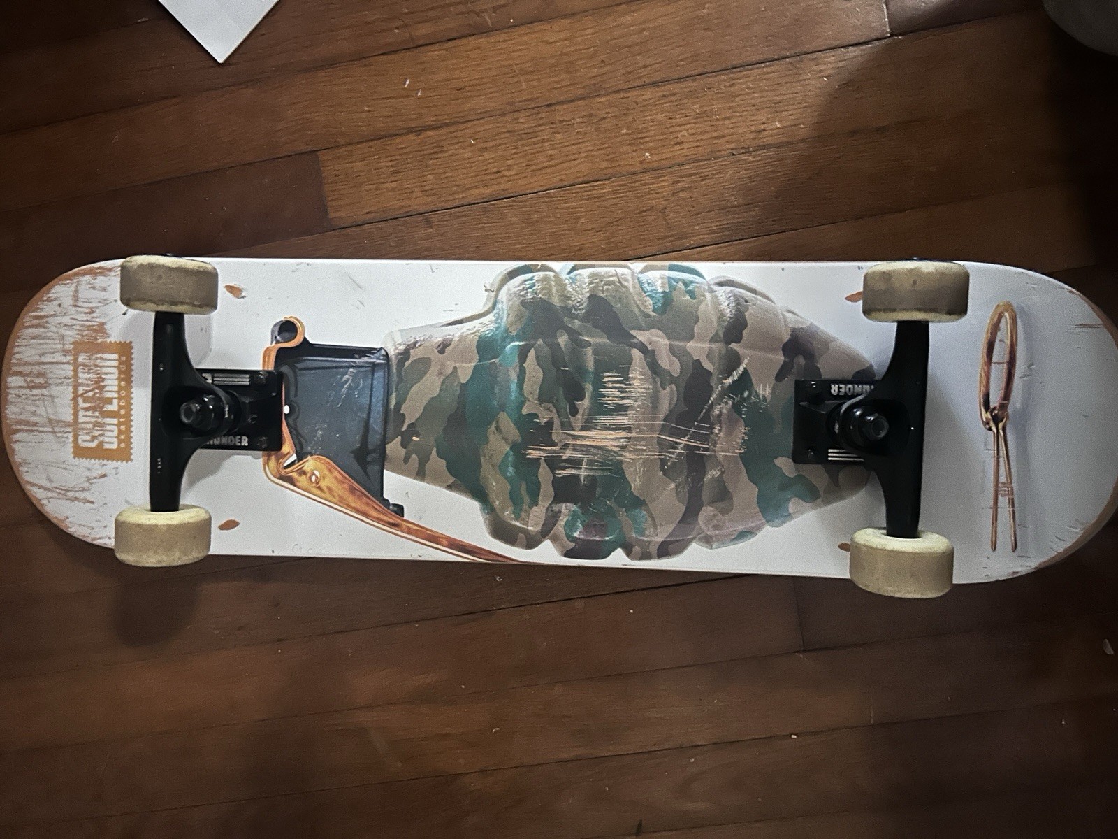 Superior Skateboards Rare Deck Complete Thunder Trucks Nice Wheels