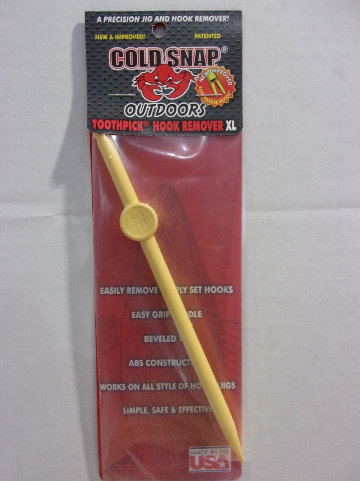 Cold Snap Toothpick Hook Remover with or without lanyard YOU CHOOSE! NIP