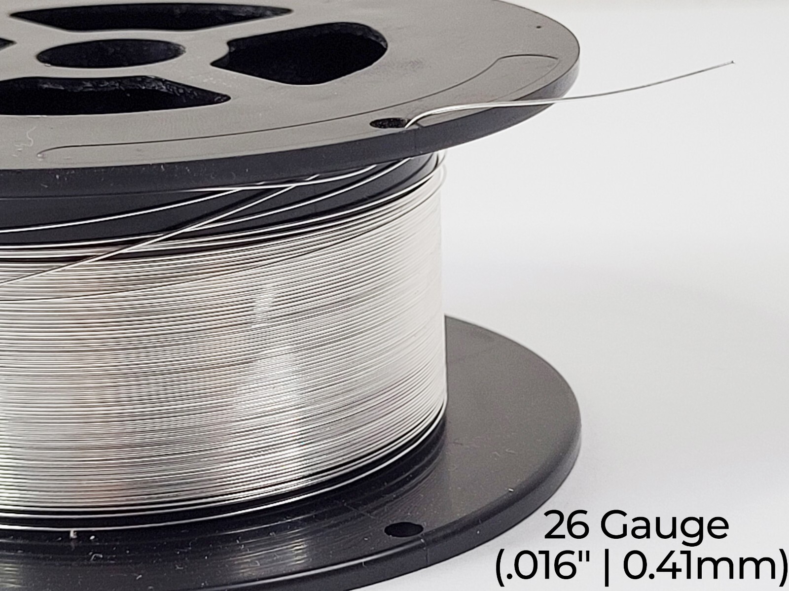 999 Fine Silver Wire | Round | Dead Soft | 10-32 Gauge | 1-10 ft | USA