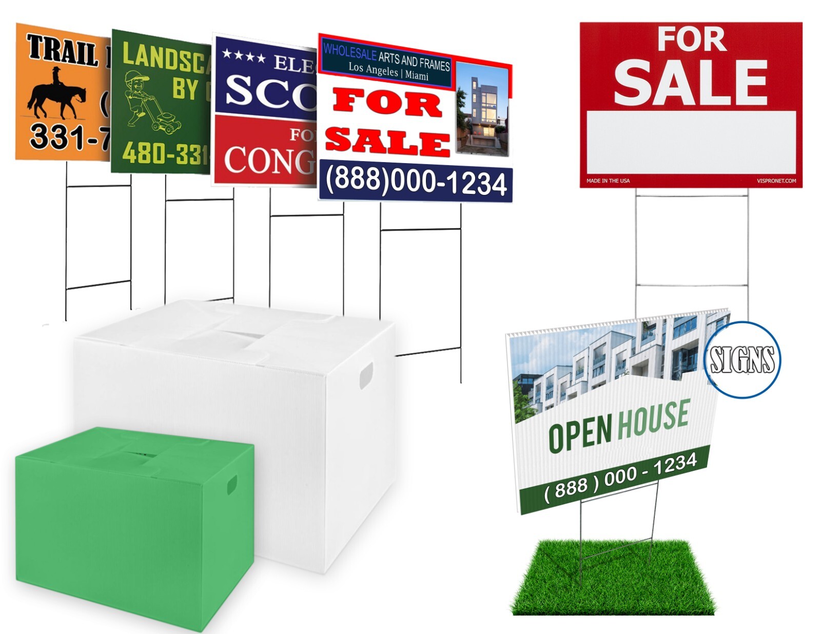 4mm Corrugated Black Plastic Sheets 18x24 24x36 24x48 36x36 Coroplast Sign SALE