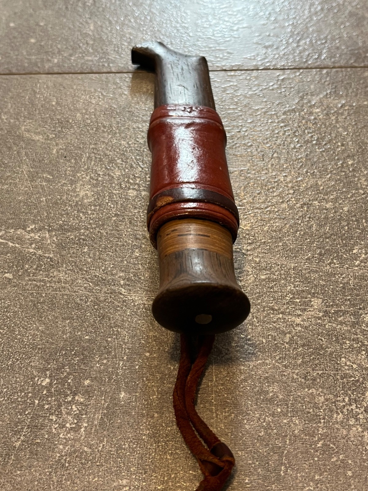 vintage swedish handmade knife puukko by JA hunting fishing camping