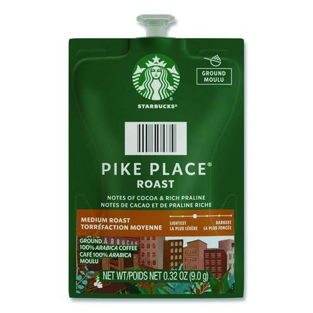 FLAVIA 48725 Starbucks Pike Place Roast Coffee Freshpack 38/CT