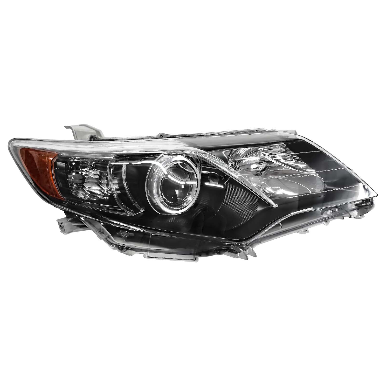 Fit 2012 2013 2014 Toyota Camry Halogen Projector Headlights Assembly Left&Right