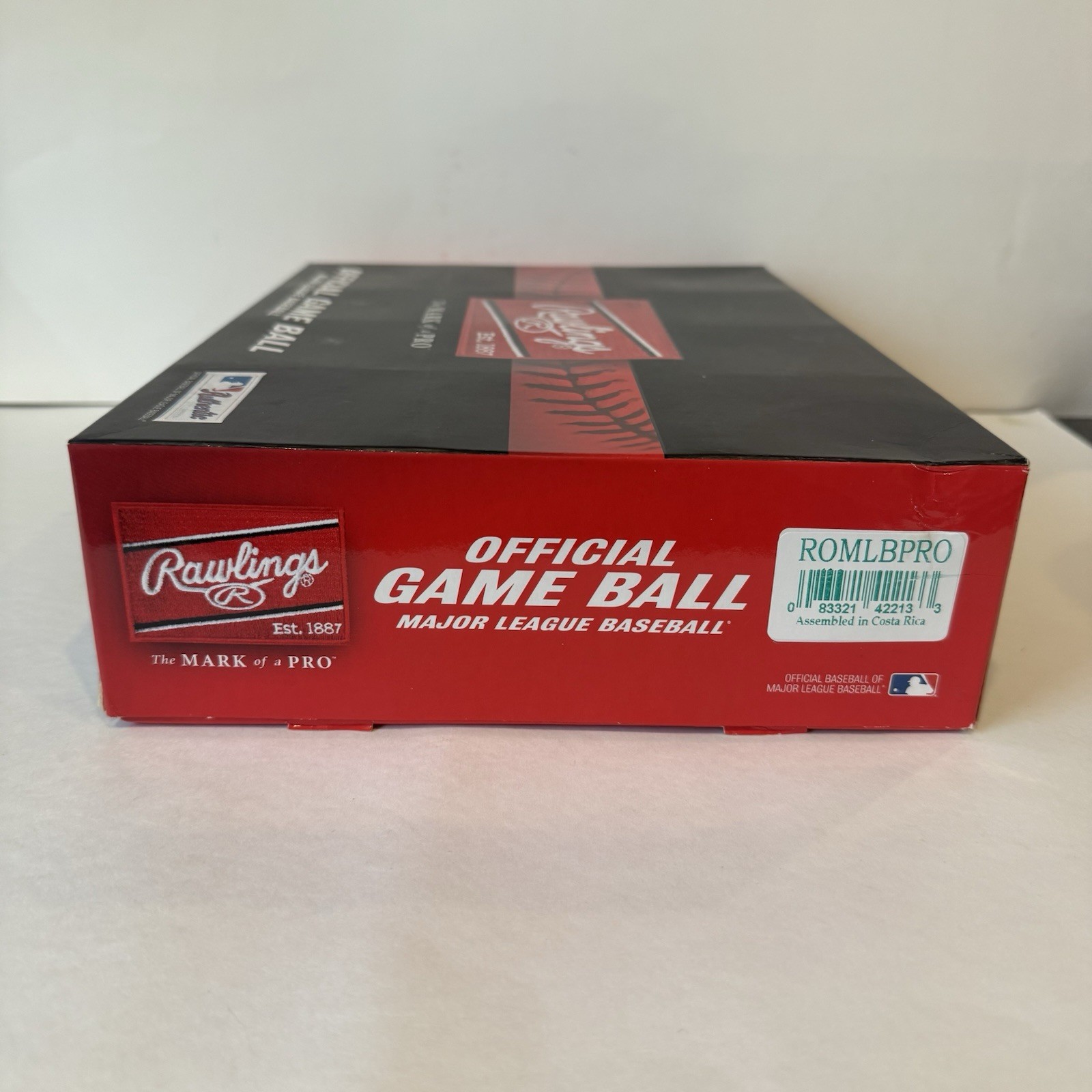 Dozen Official MLB Baseballs – Rob Manfred Commissioner Rawlings MLB NEW