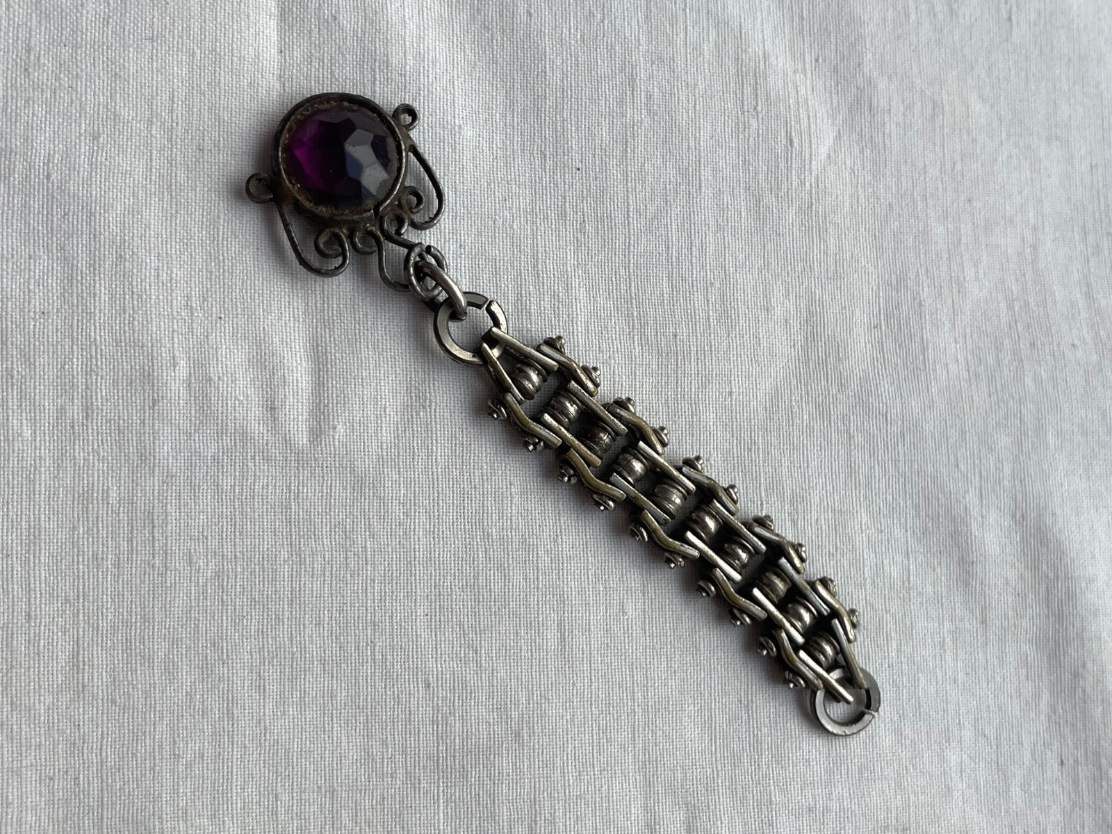 Vintage antique part of chatelaine for pocket watches