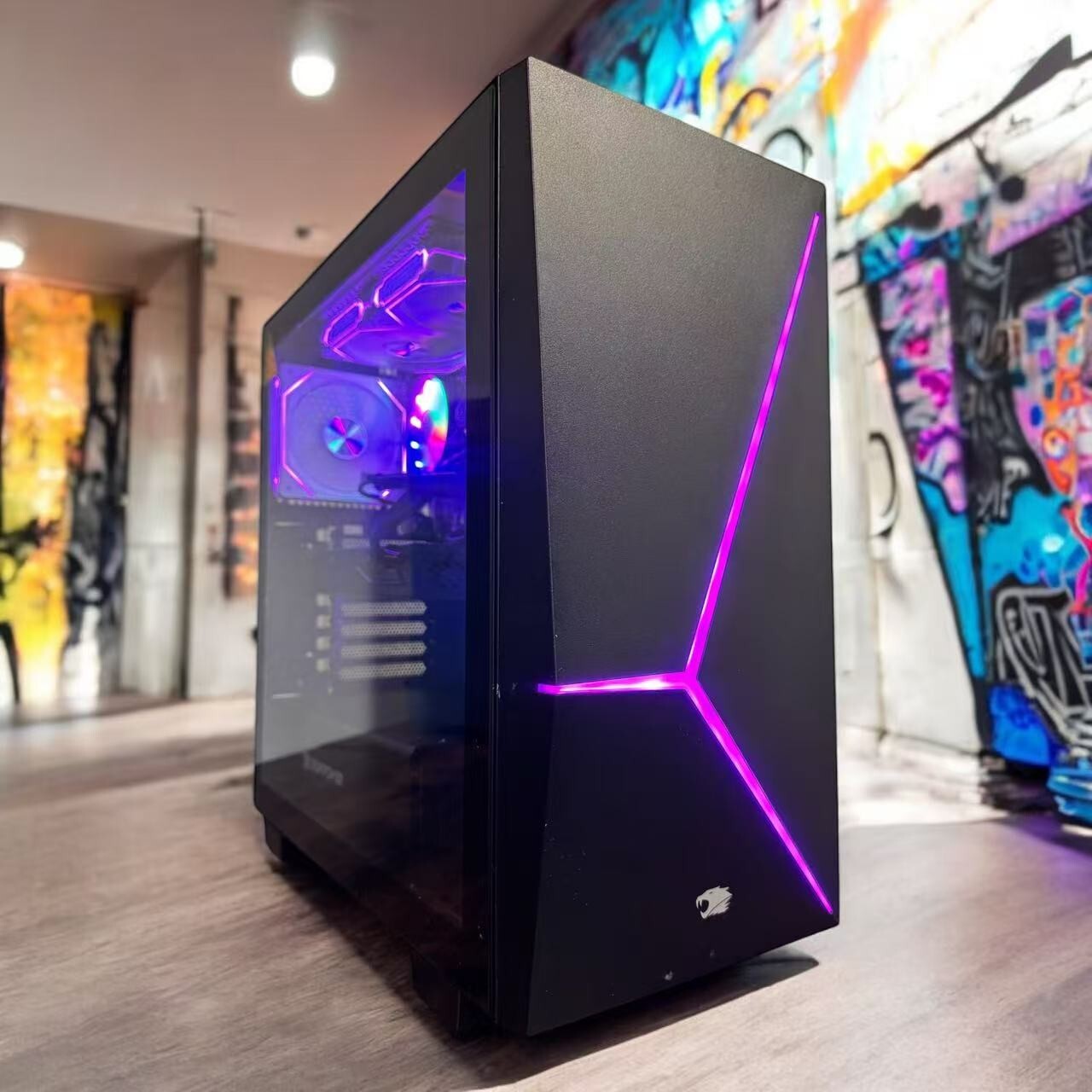 Custom Build ARGB Desktop i7 PC 32GB RAM 4TB SSD RTX 4060 Win11 GAMING READY