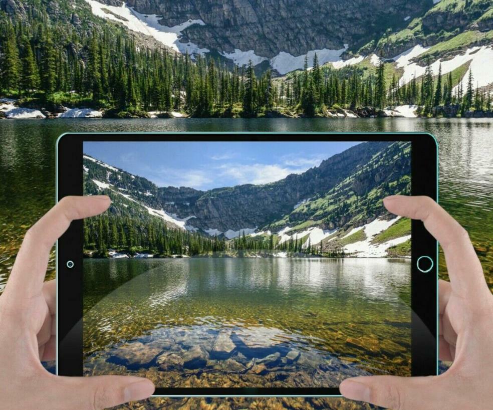 [2-Pack] HD Tempered GLASS Screen Protector for Apple iPad 6th Generation 2018