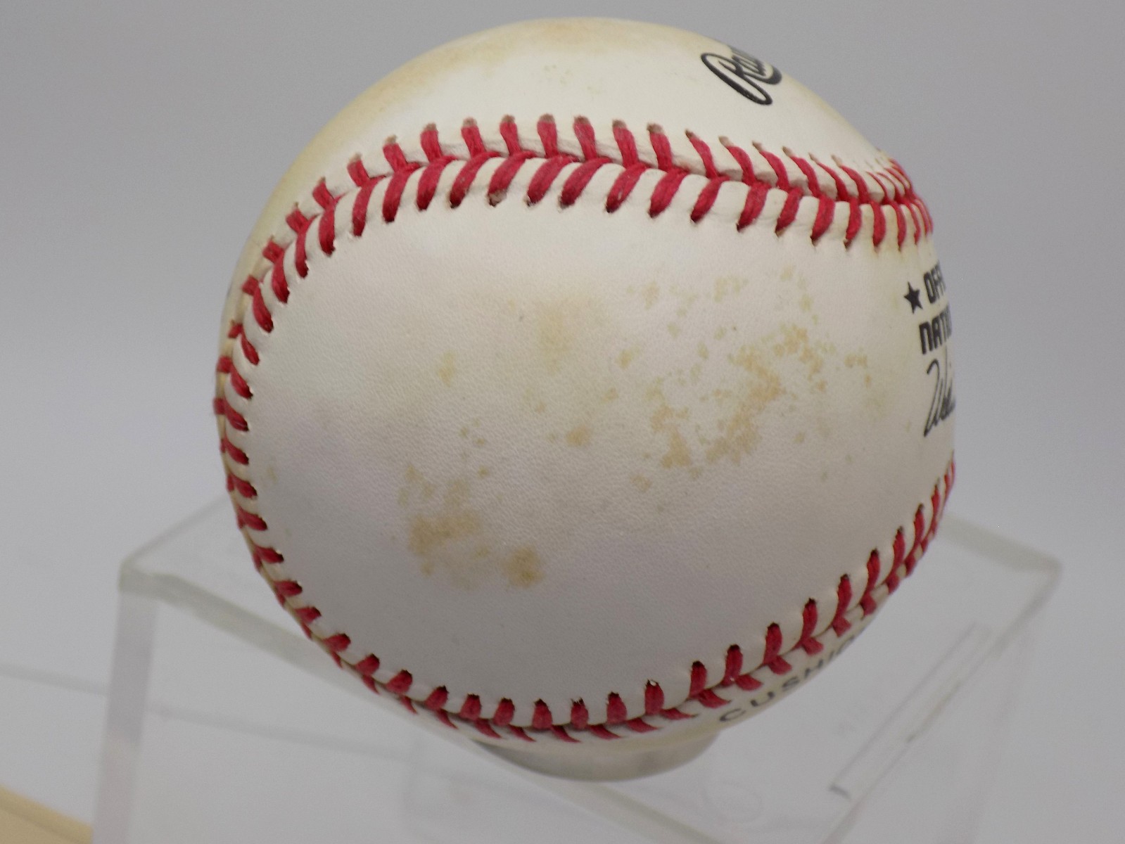 HANK AARON HOF Signed Autograph NL Baseball Braves SWEET SPOT JSA 💎 LOA