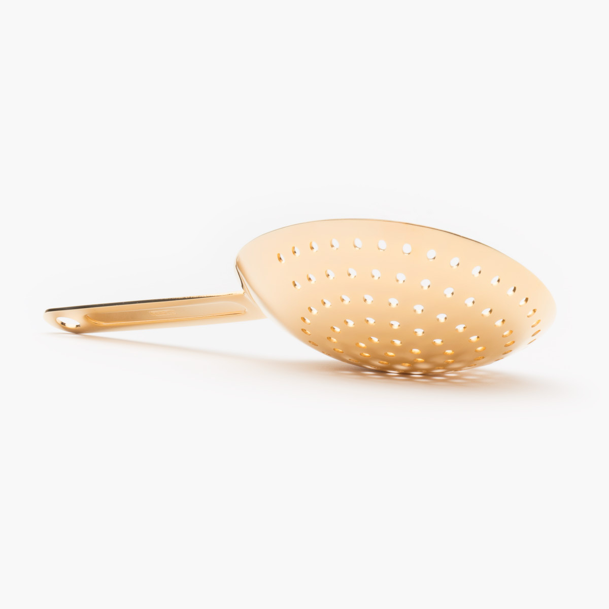 Gold Cocktail Julep Strainer - Yukiwa / Stainless Steel / Made in Japan