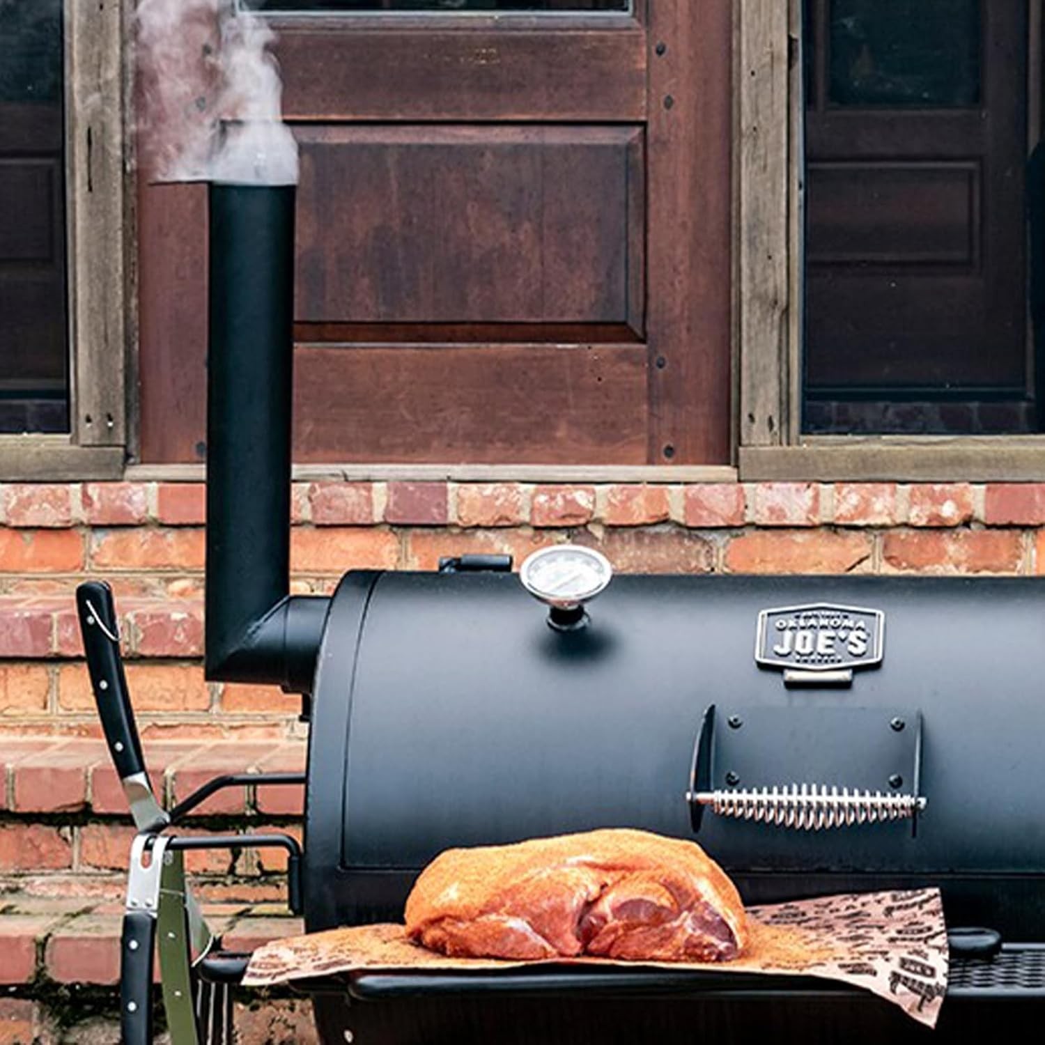 2 Pack BBQ Smoker Air Vent Set, Stainless Steel Grill Damper for Adjusting...