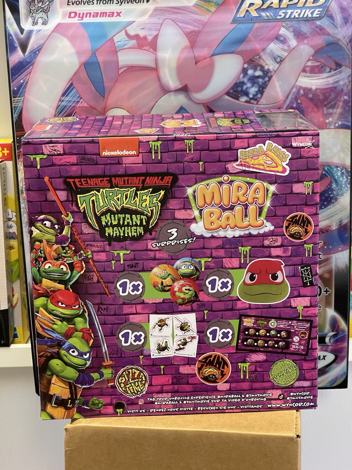 New Display Miraball Ninja Turtles Blind Box Toys Metal Ball Plush 28 Mira Ball