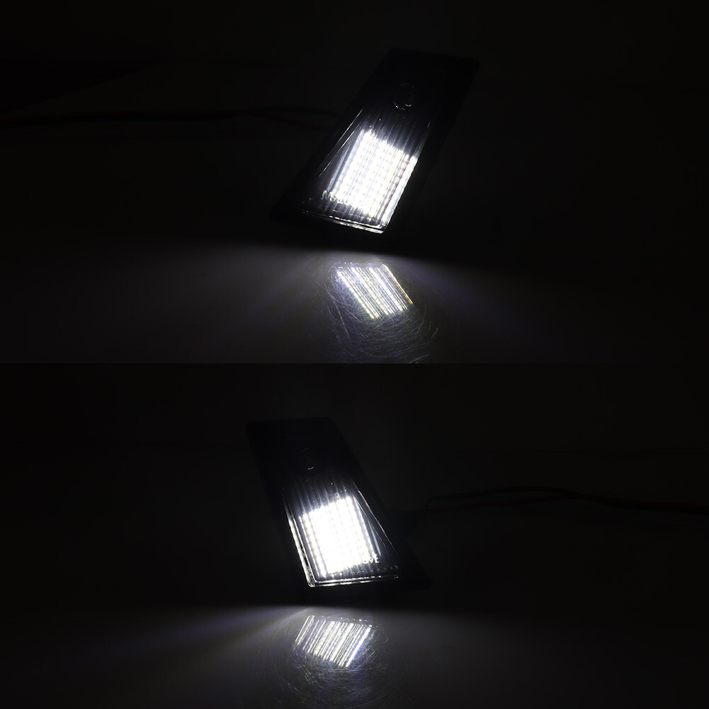 Smoke White LED License Plate Lights for 79-88 NEW Monte Carlo Monte Carlo SS LS