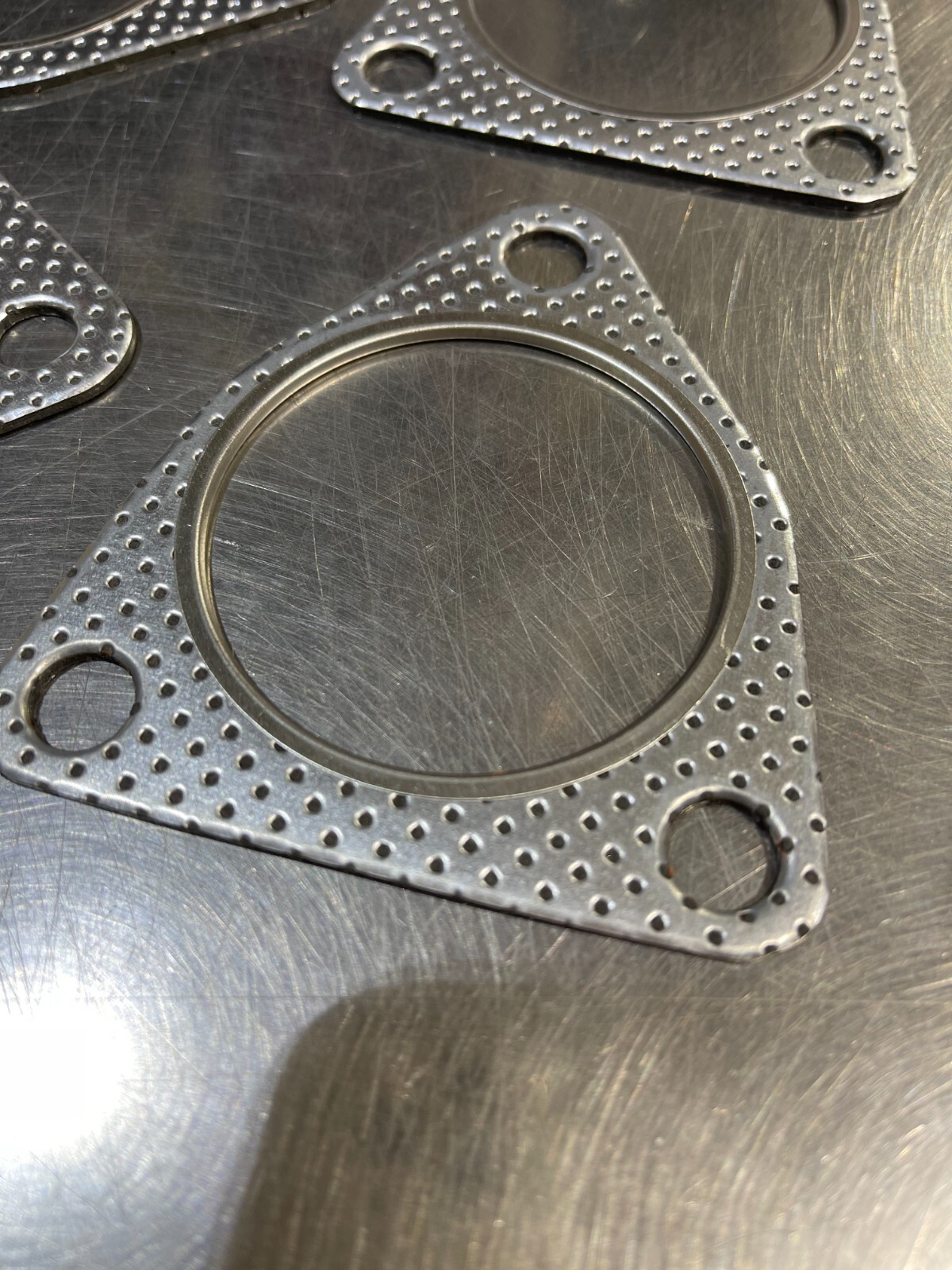 1320 Performance G35 350Z catalytic converter 4 gaskets & Hardware for DE engine