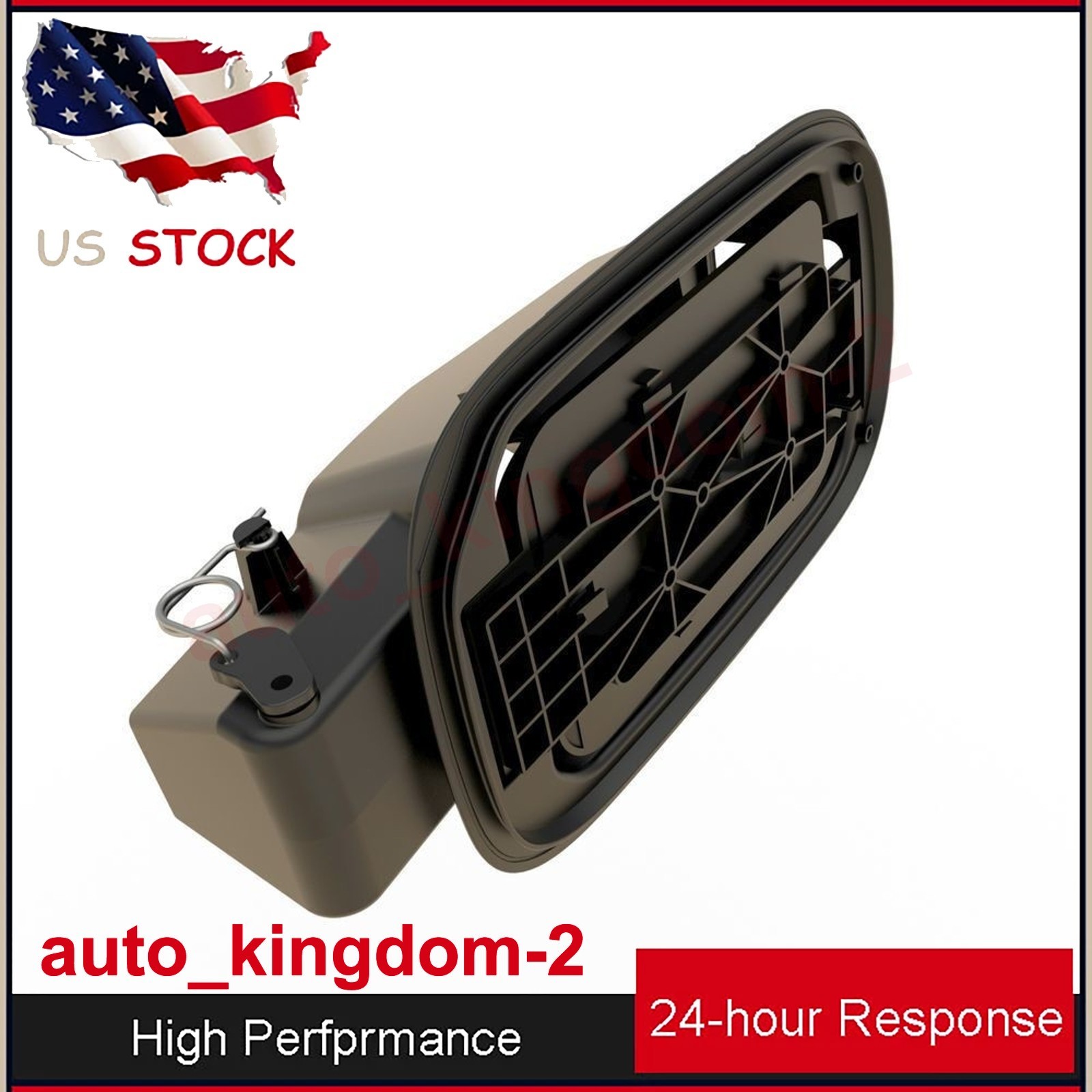 Fuel Filler Gas Door Housing Kit For Dodge Durango 2014-2020 Replaces 68161542AJ