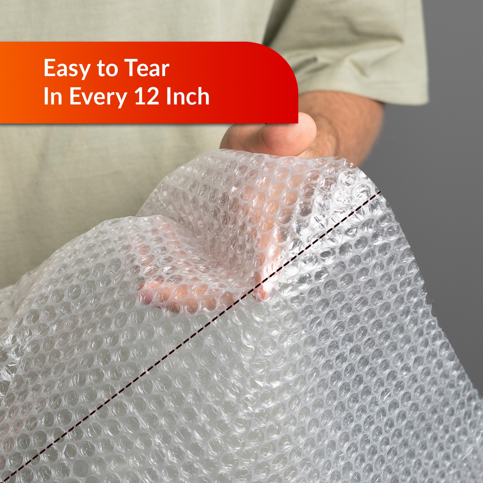 2 Rolls 3/16" Bubble Cushion Wrap 30'x12" Wide Each Roll Perforated Every 12"