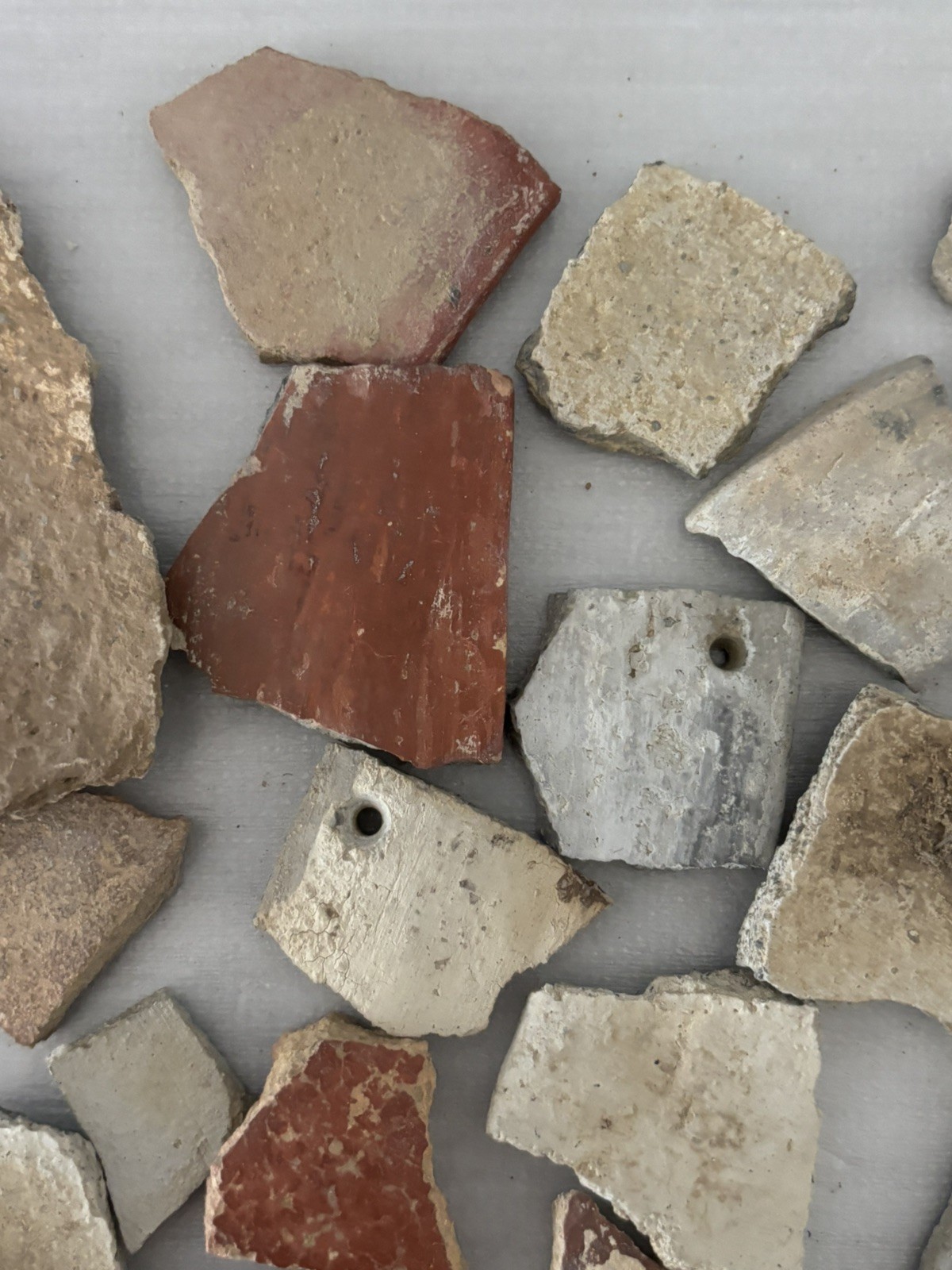 30+ Ancient Anasazi Native American Pottery Shards Arizona L8-B FREE SHIP