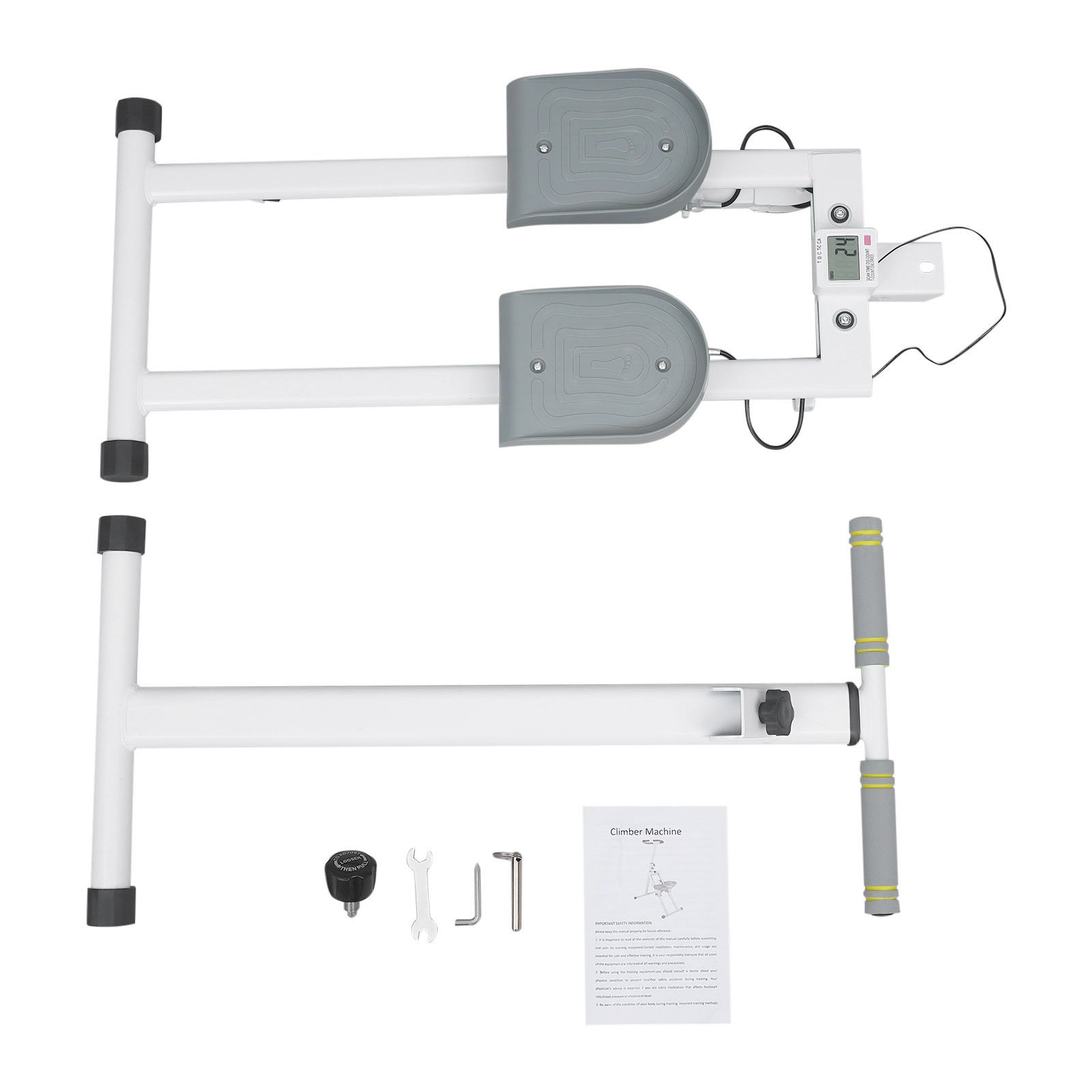 Modern Steel Fitness Stepper, Home Fitness Stepper, Adjustable Fitness Stepper~