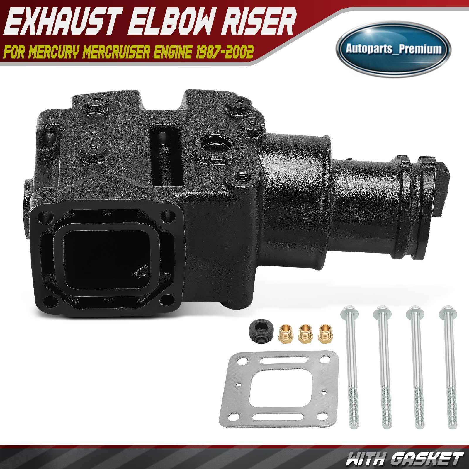 4" Exhaust Elbow Riser for Mercury Marine Mercruiser Engine GM V6 & V8 1987-2002