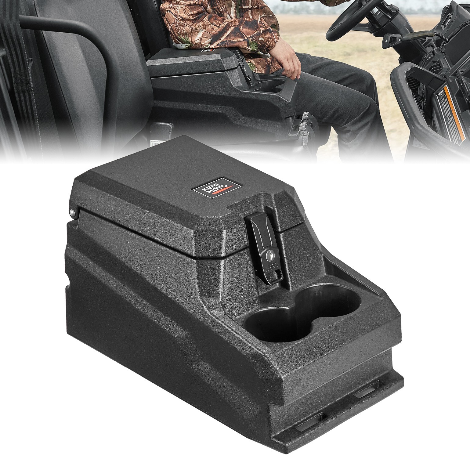 For Can am Defender HD5 HD7 HD8 HD9 HD10 Bench Seat Center Console Armrest Box