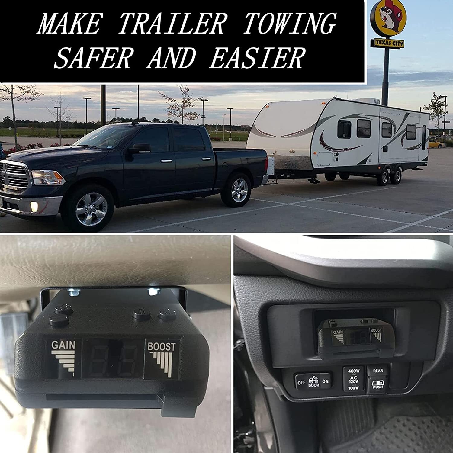 Proportional Electronic Trailer Brake Controller 8508211