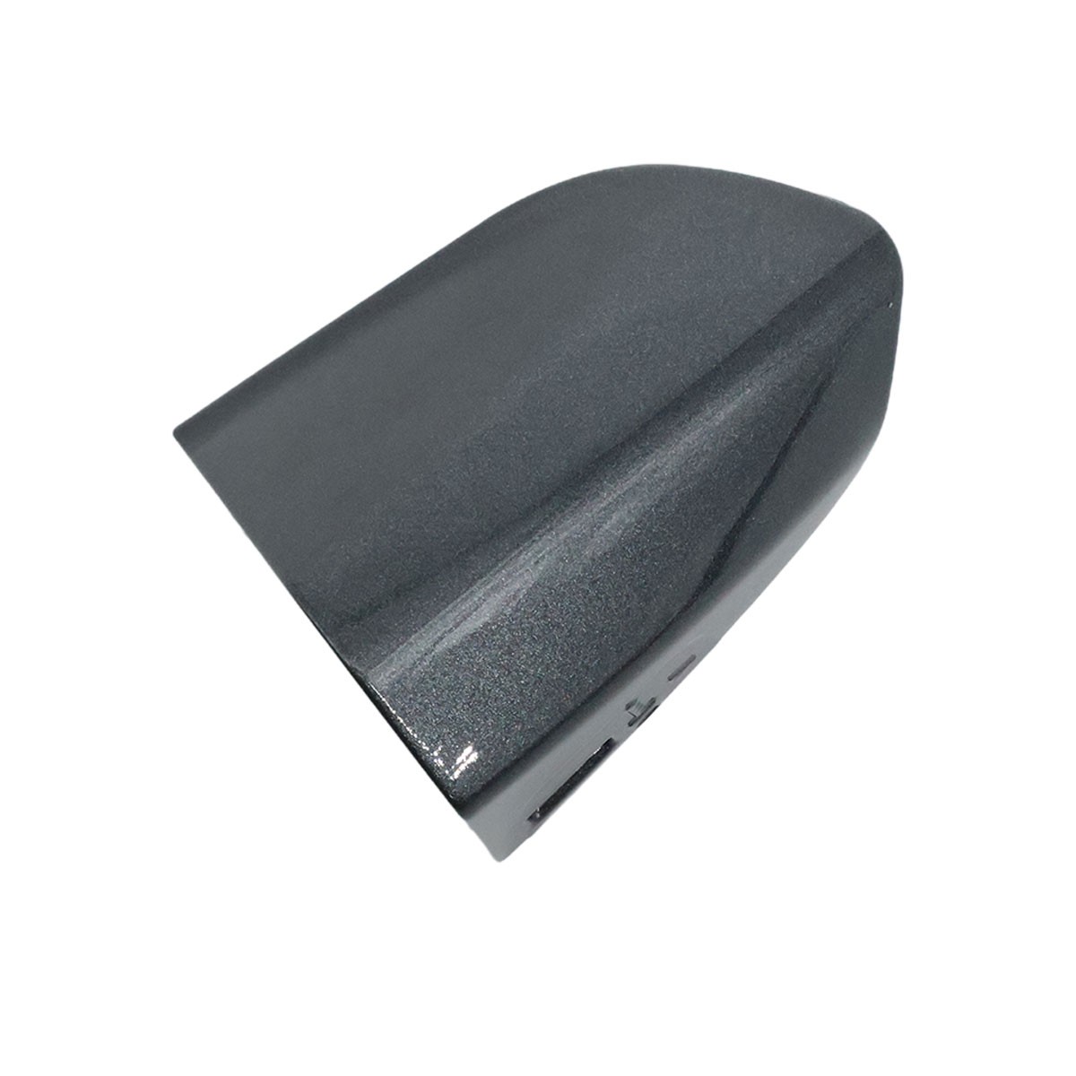 For 2015-2022 Ford Mustang LH Driver Door Handle Key Cap Cover Magnetic Gray