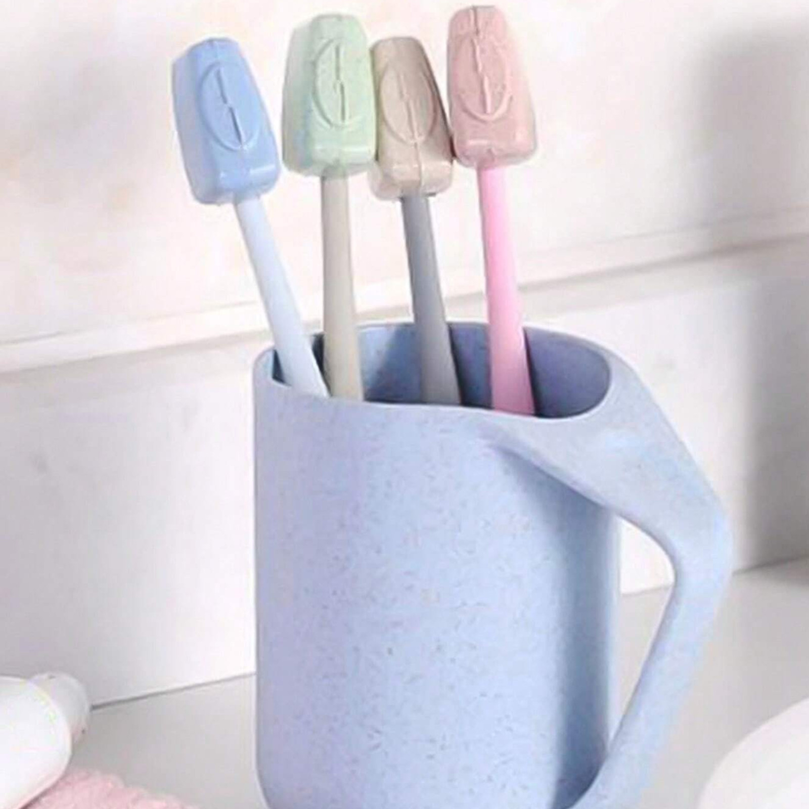 4/8pcs Toothbrush Head Case Head Protective Cover Portable Toothbrush Head Cover