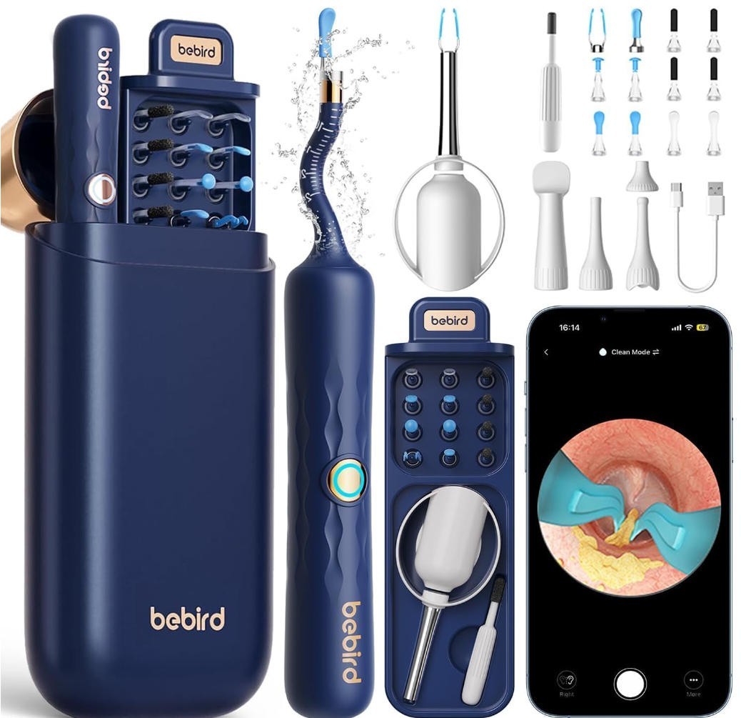 Bebird Earsight Plus D39R Ear Wax Removal Tool Camera Otoscope Ear Cleaner Kit