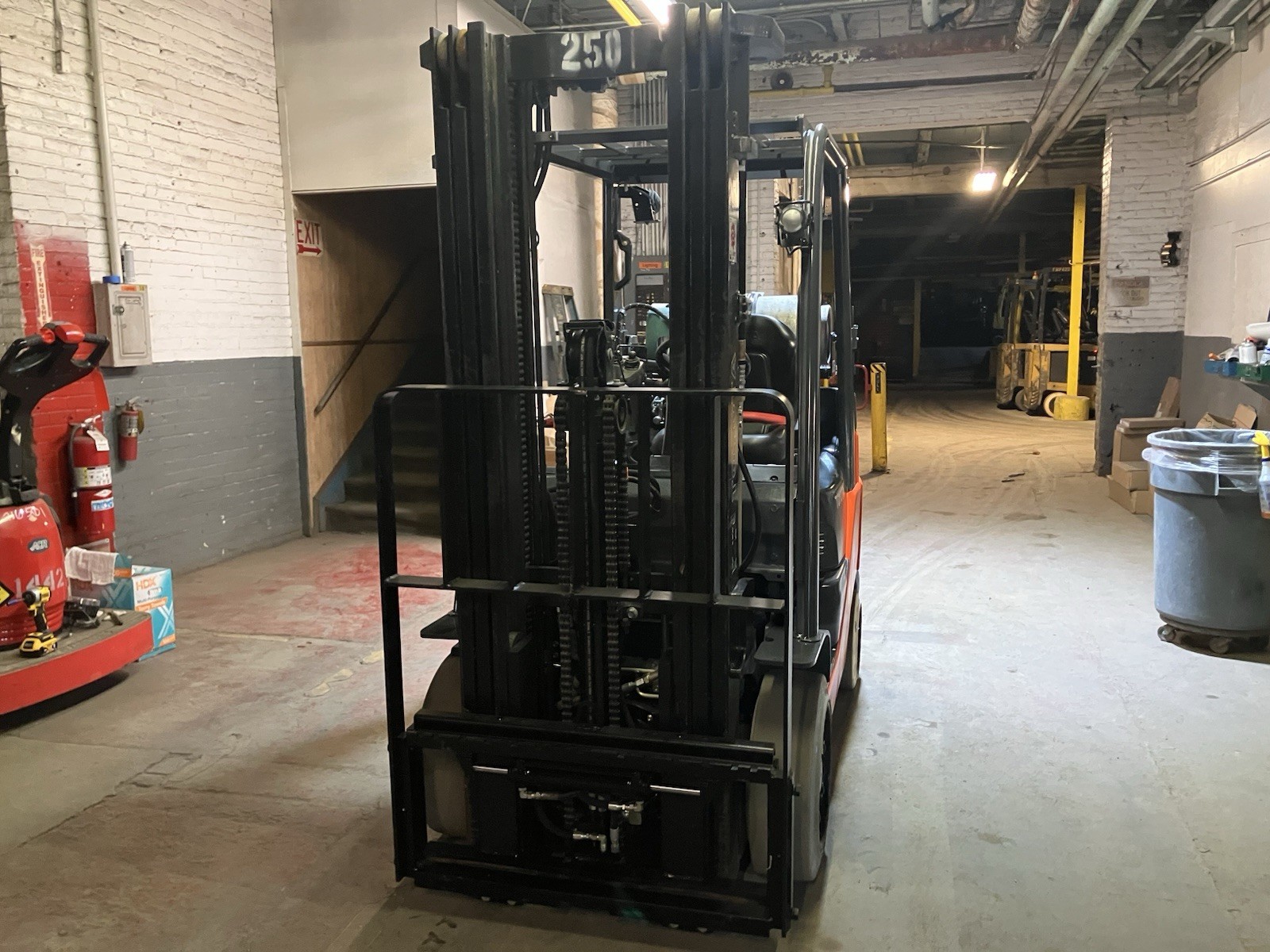 2021 Toyota 5000 LB Forklift With SS and Triple Mast