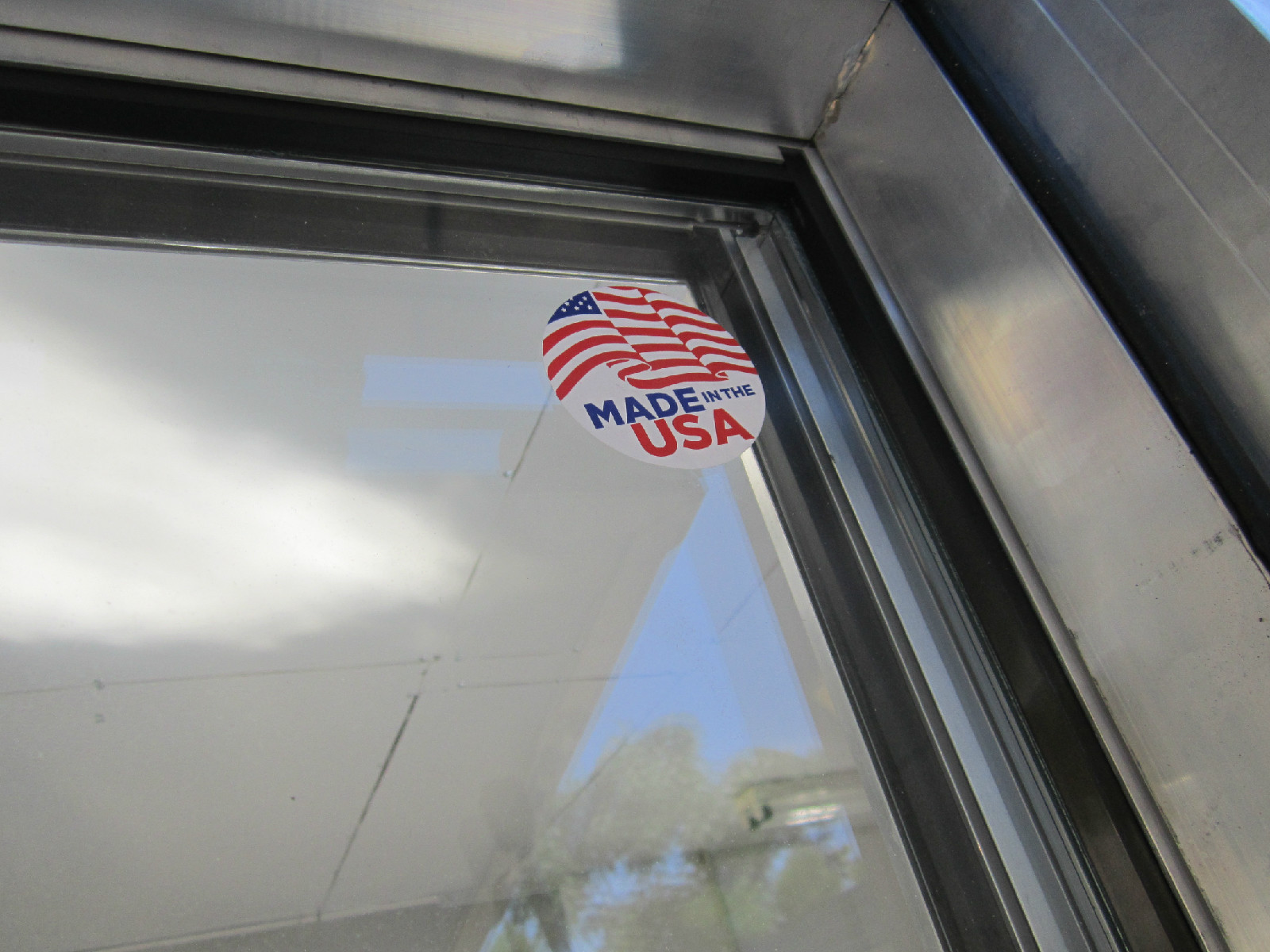 Quality Concession Trailer Serving Window size 40" X 74" "LIFETIME WARRANTY"!