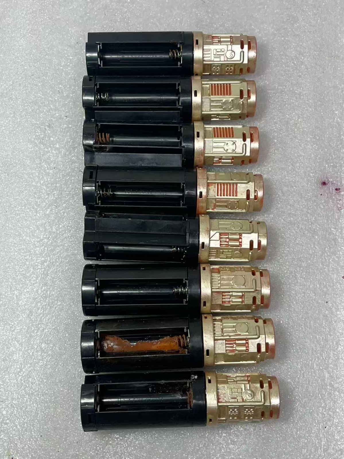 1 of Disney Star Wars Galaxy's Edge Kylo Ren Legacy Lightsaber Hilt only，Metal