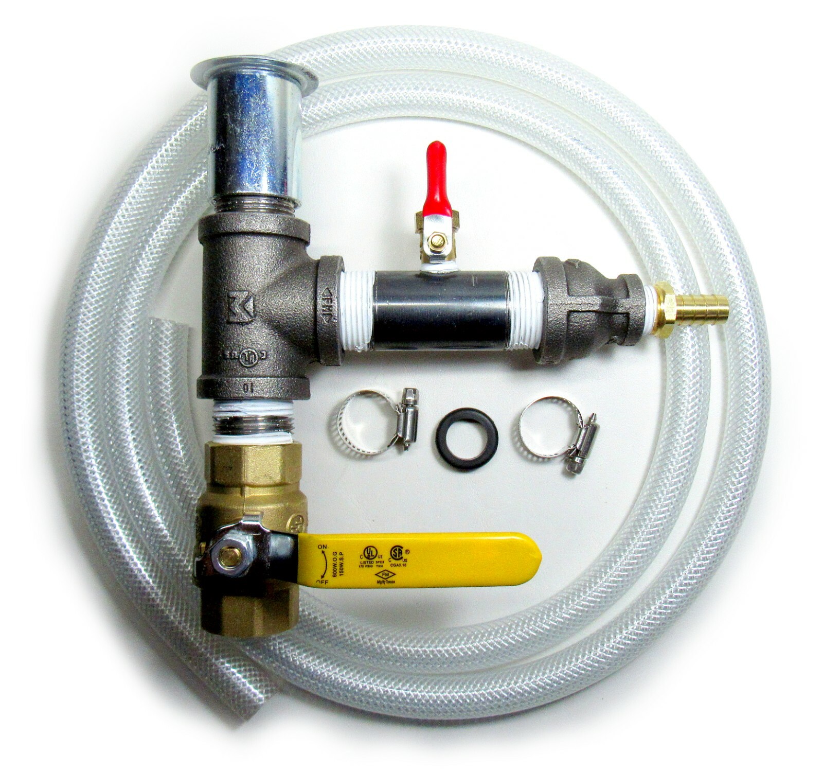 EASY DRAIN Sand Blast Cabinet valve Harbor Freight SANDBLAST Upgrade KIT W/ HOSE