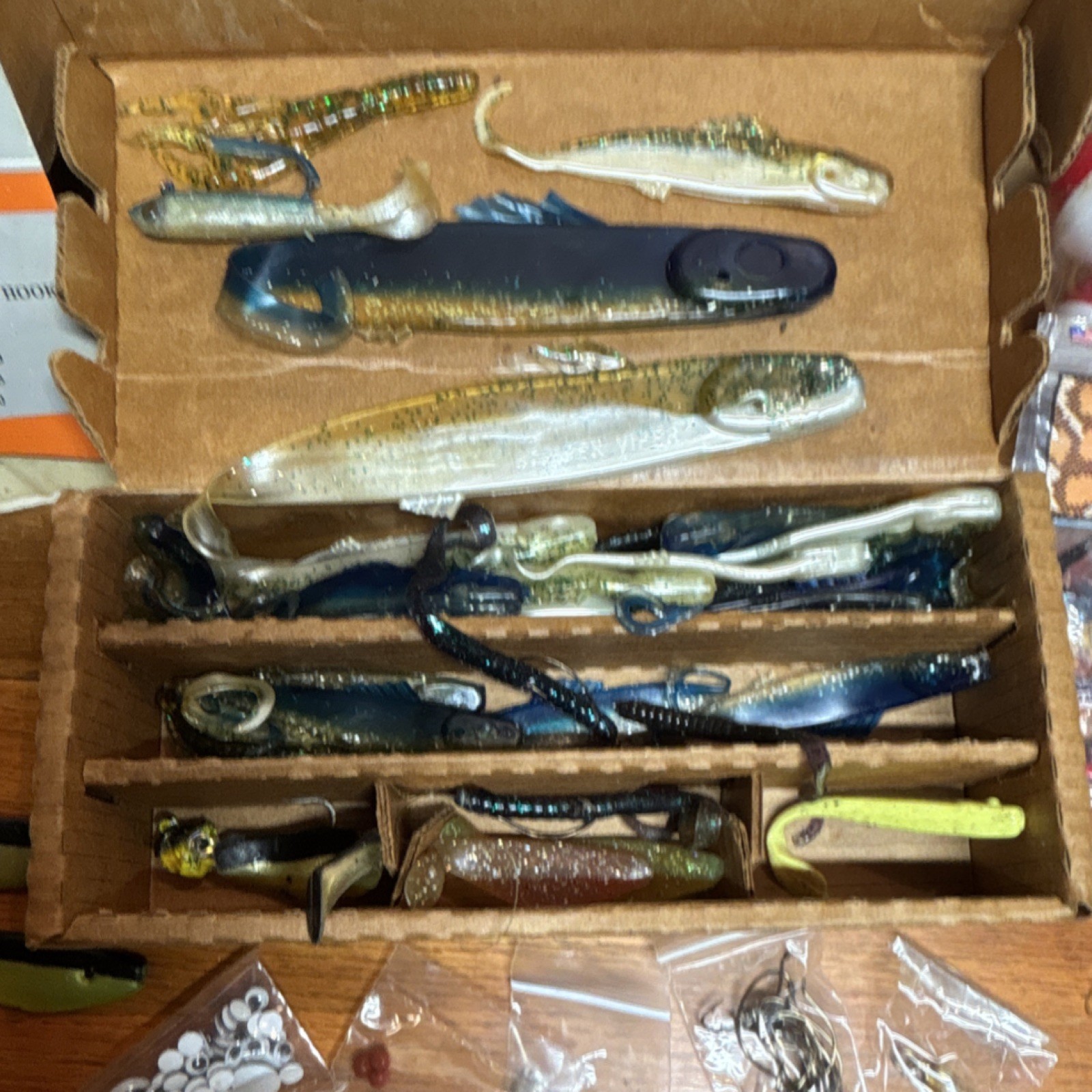 Bass Assassin, Rattlesnake Soft Plastics Mixed Lot. Freshwater Fishing Lures