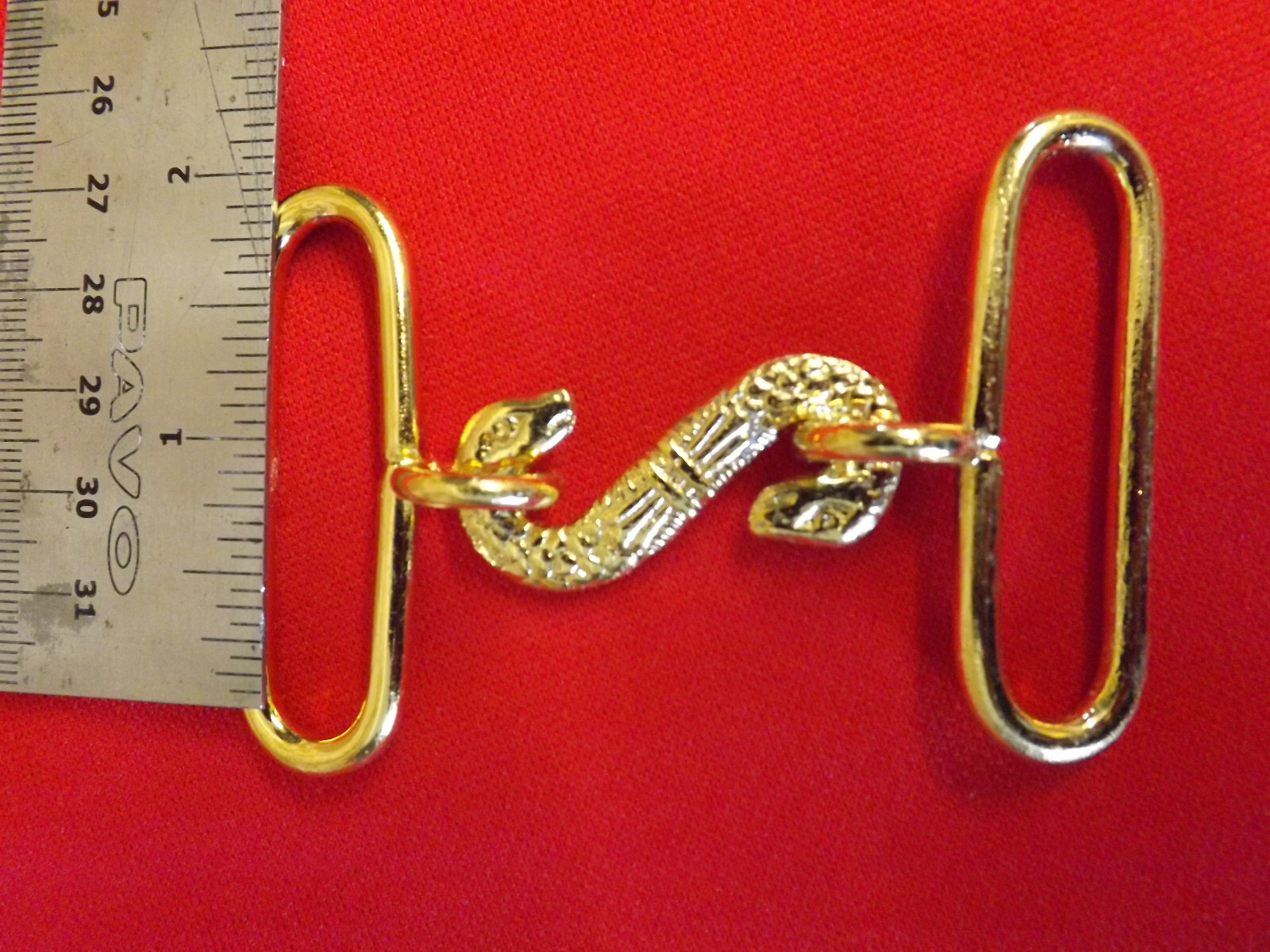 Reproduction British Army Infantry belt Swan head Snake buckle for 2 inch belts