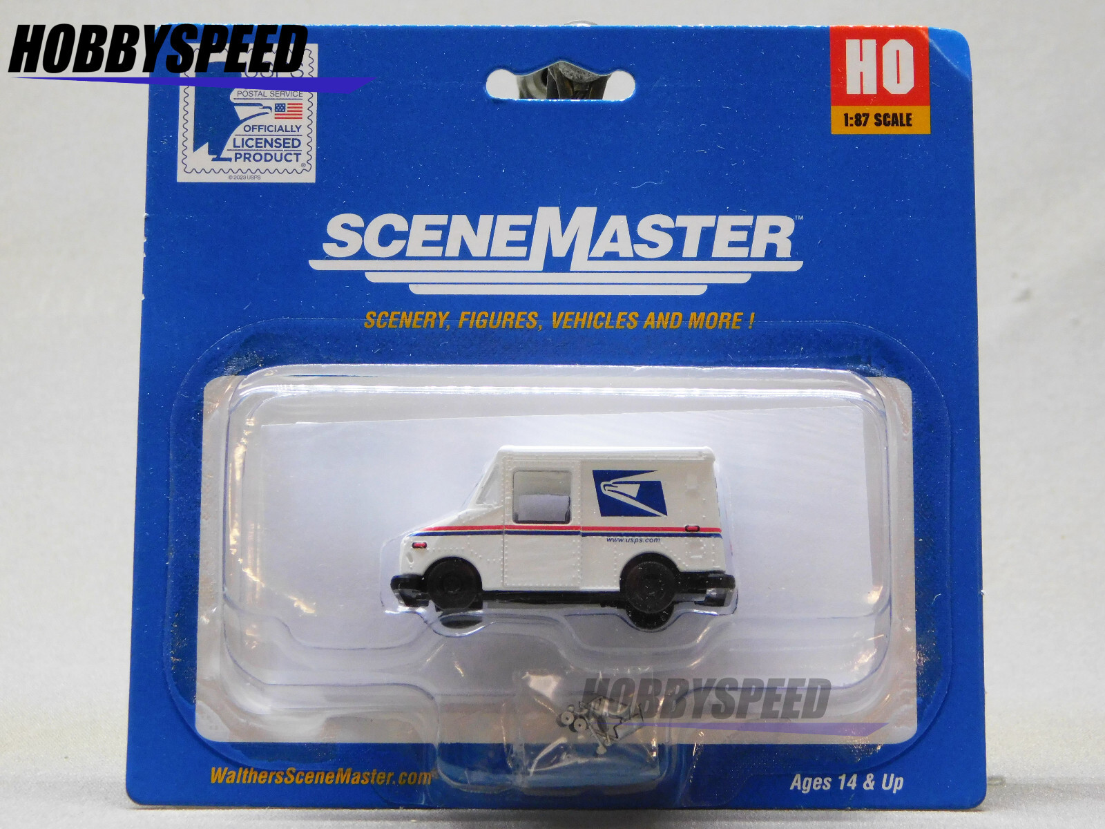 WALTHERS HO SCALE SCENEMASTER USPS VAN package delivery shipment W949-12253 NEW