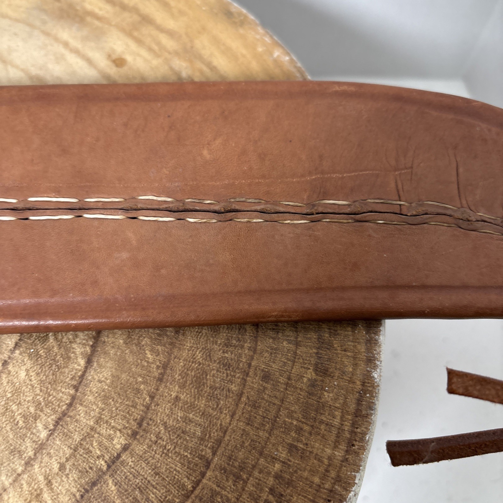 Busque La Marca Colima Guatemala MACHETE W/ Leather Sheath 18” Central American