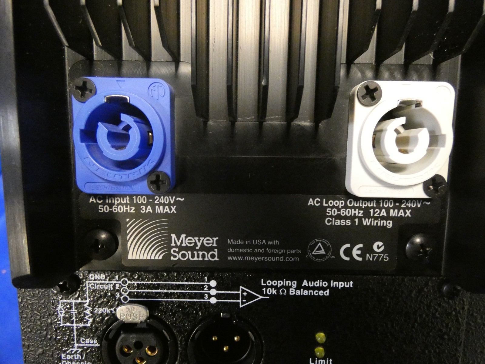 Meyer Sound UP Junior Powered Loudspeaker QTY 2 w/Power Cords, Pelican 1640 Case