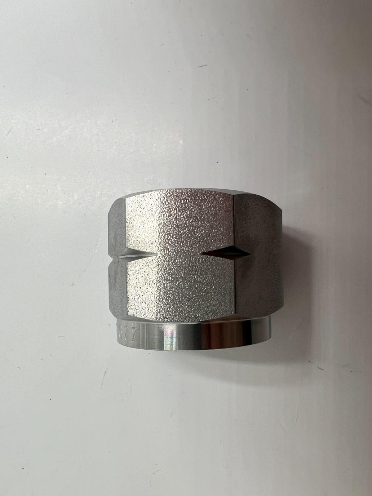 Western Enterprises Genuine Regulator Inlet Nut CGA-677 Stainless Steel